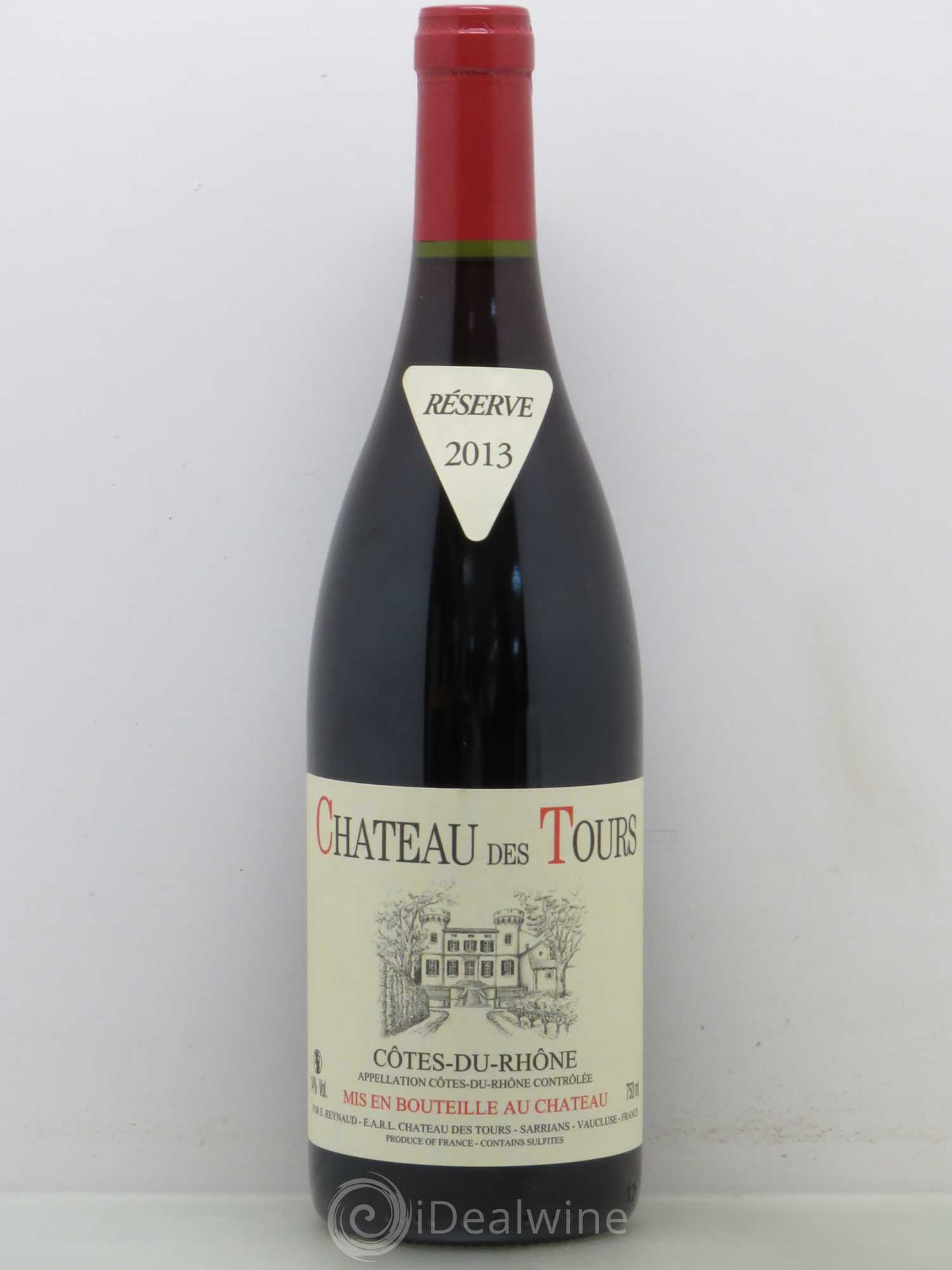 Côtes-du-Rhône Château des Tours Emmanuel Reynaud 2013 - Lot de 1 bouteille - 0