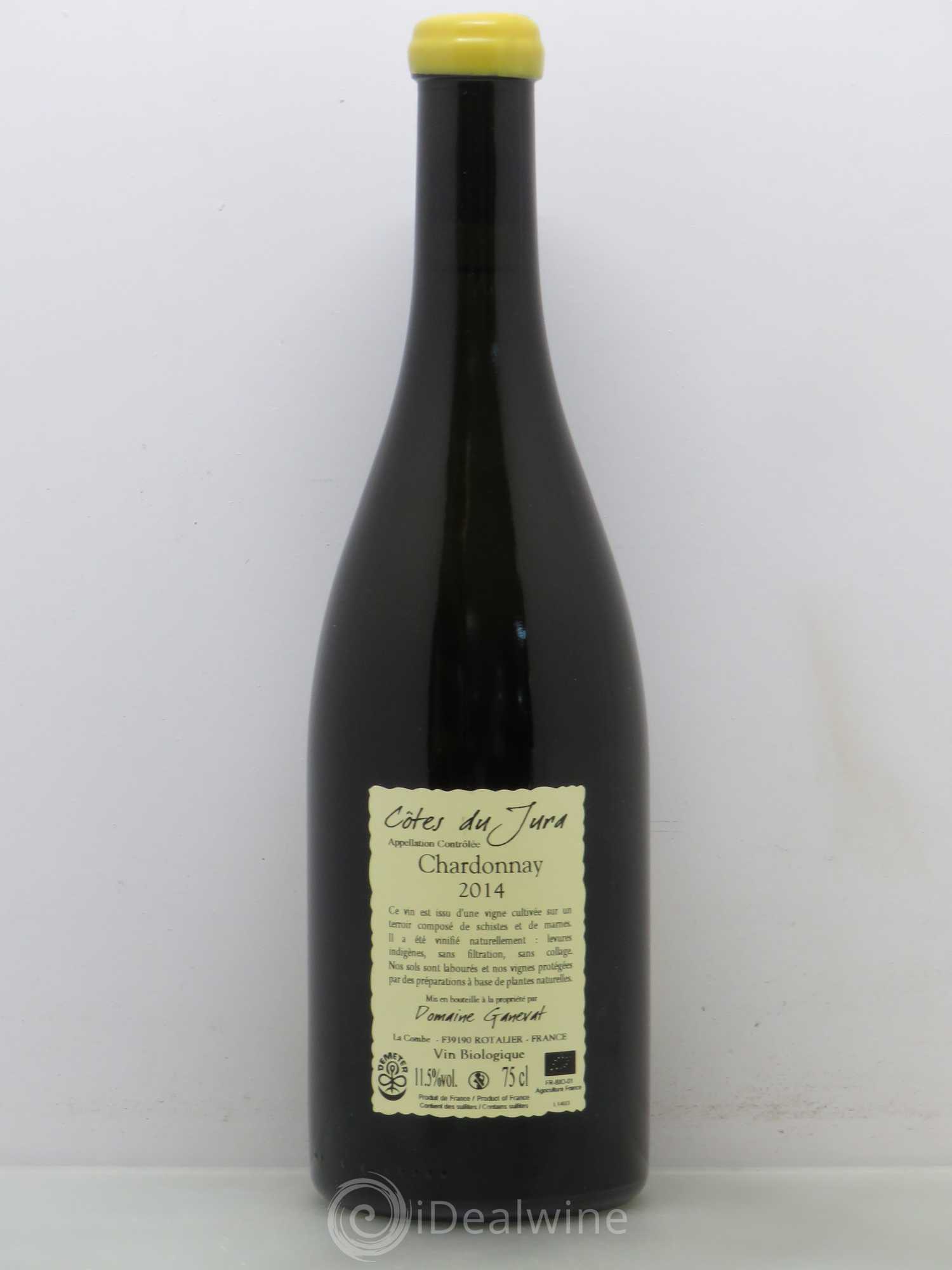 Côtes du Jura Grusse en Billat Jean-François Ganevat (Domaine) 2014 - Lot de 1 bouteille - 1