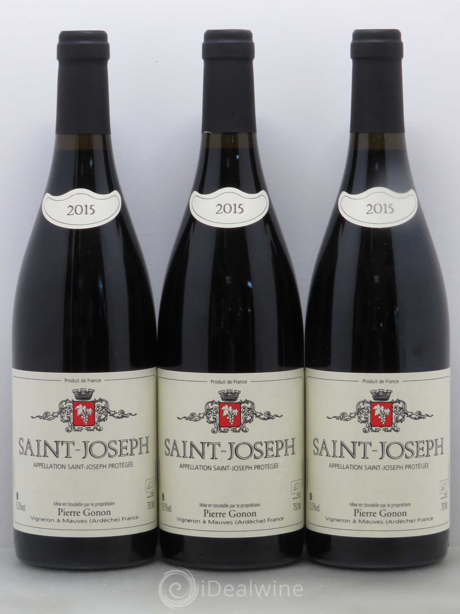 Saint-Joseph Gonon (Domaine) 2015 - Lot de 3 bouteilles - 0