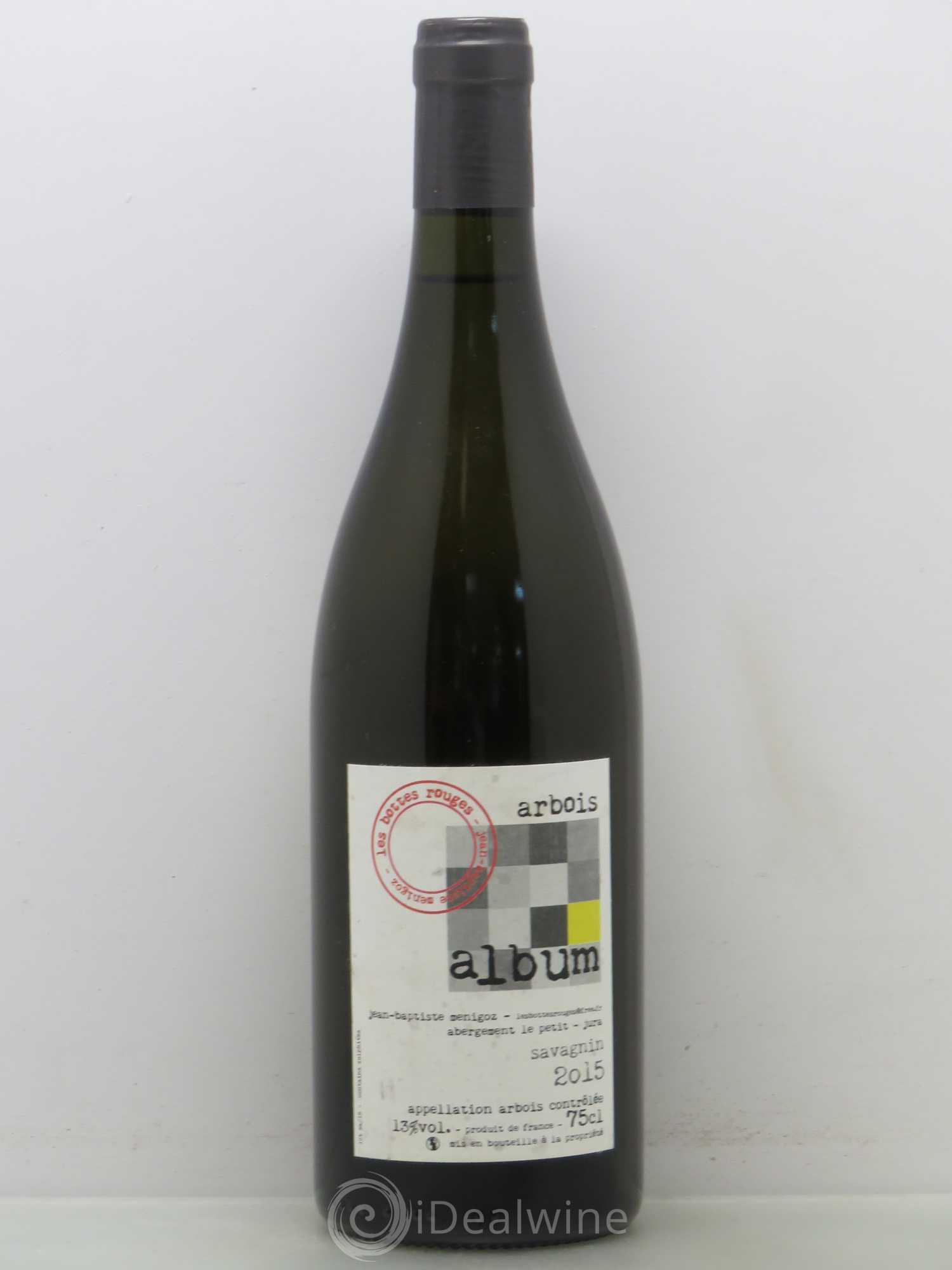 Arbois Les Bottes Rouges Savagnin Album 2015 - Lot de 1 bouteille - 0
