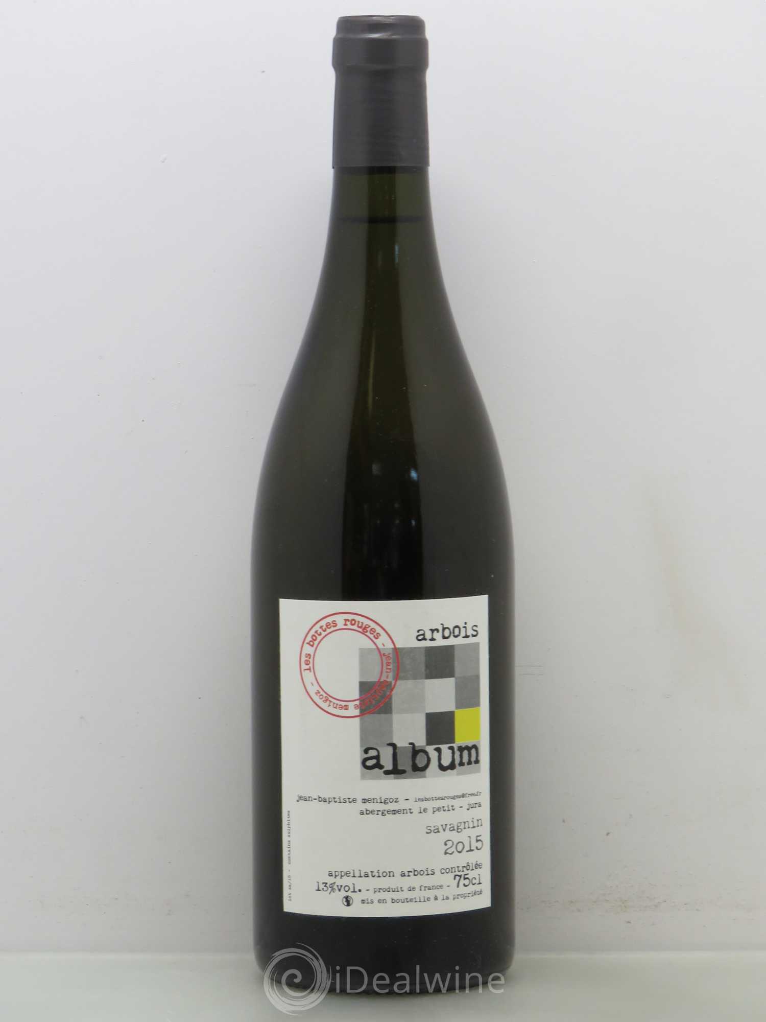 Arbois Les Bottes Rouges Savagnin Album 2015 - Lot of 1 bottle - 0
