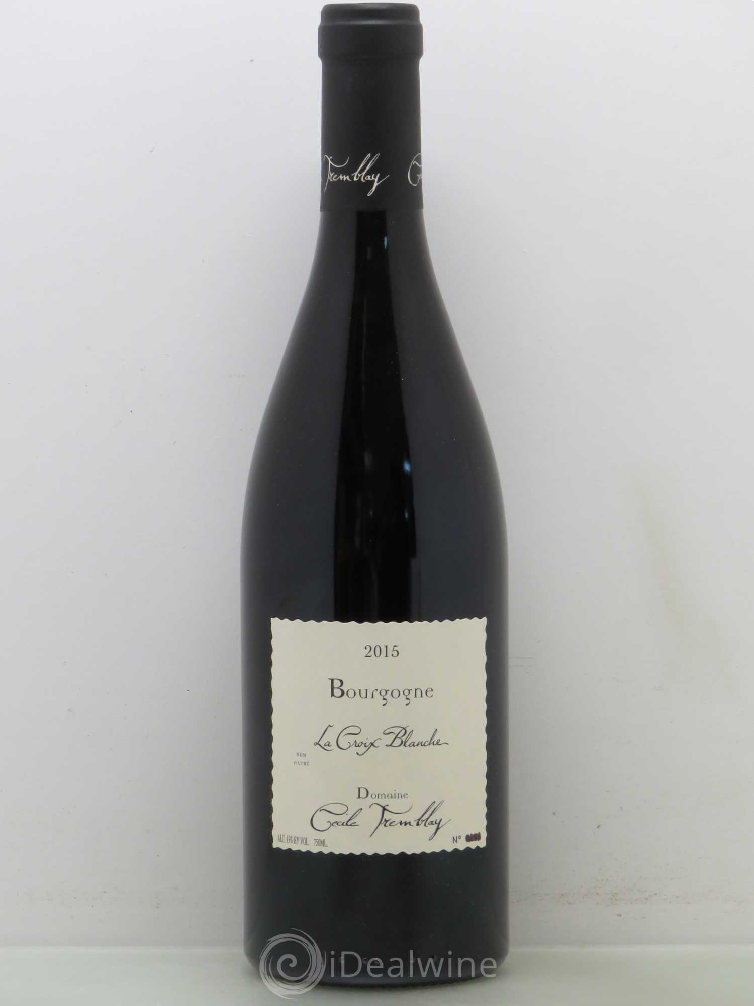 Bourgogne Tremblay La Croix Blanche 2015 - Posten von 1 Flasche - 0