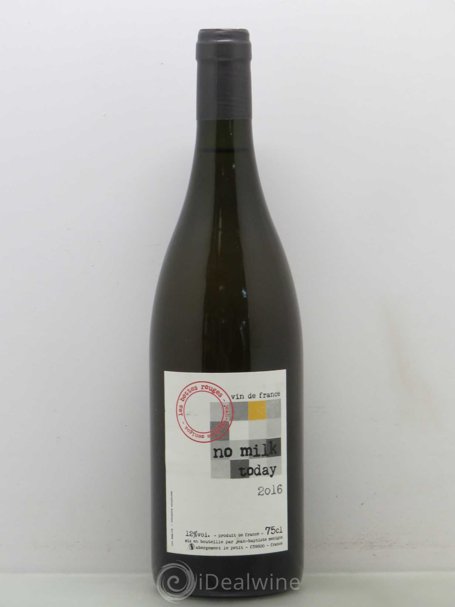 Arbois Les Bottes Rouges No Milk Today (no reserve) 2016 - Lot of 1 bottle - 0