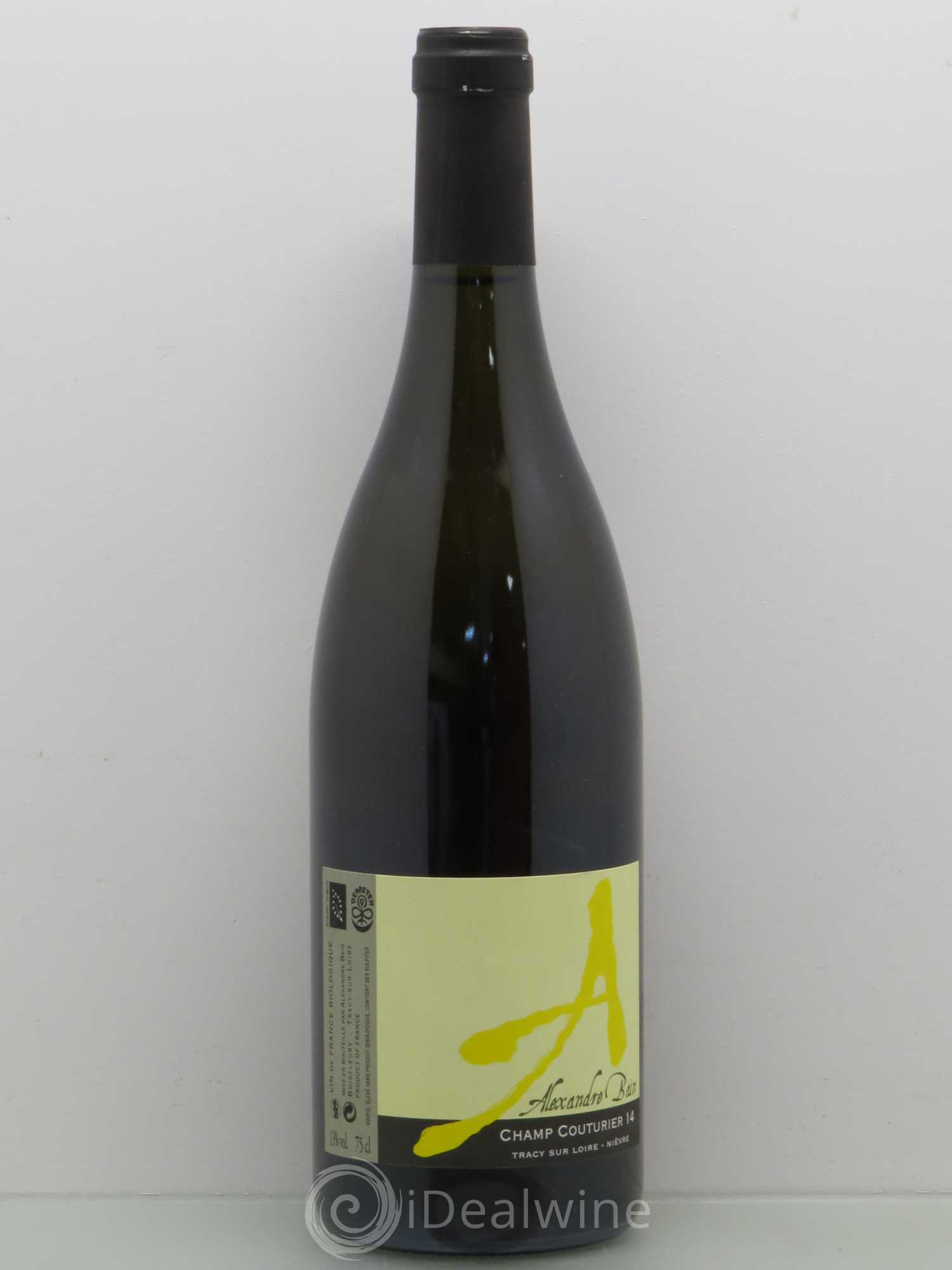 Vin de France Alexandre Bain Champ couturier 2014 - Posten von 1 Flasche - 0
