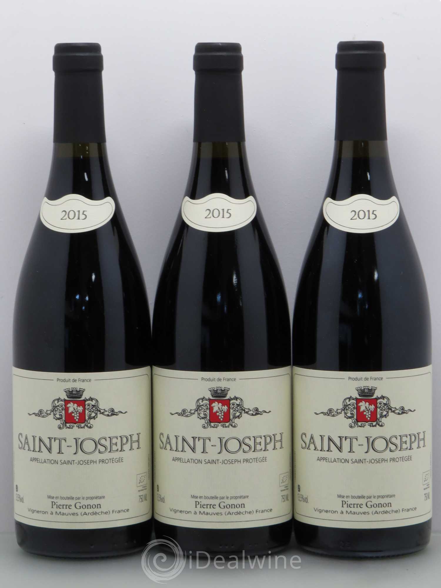 Saint-Joseph Gonon (Domaine) 2015 - Lot de 3 bouteilles - 0