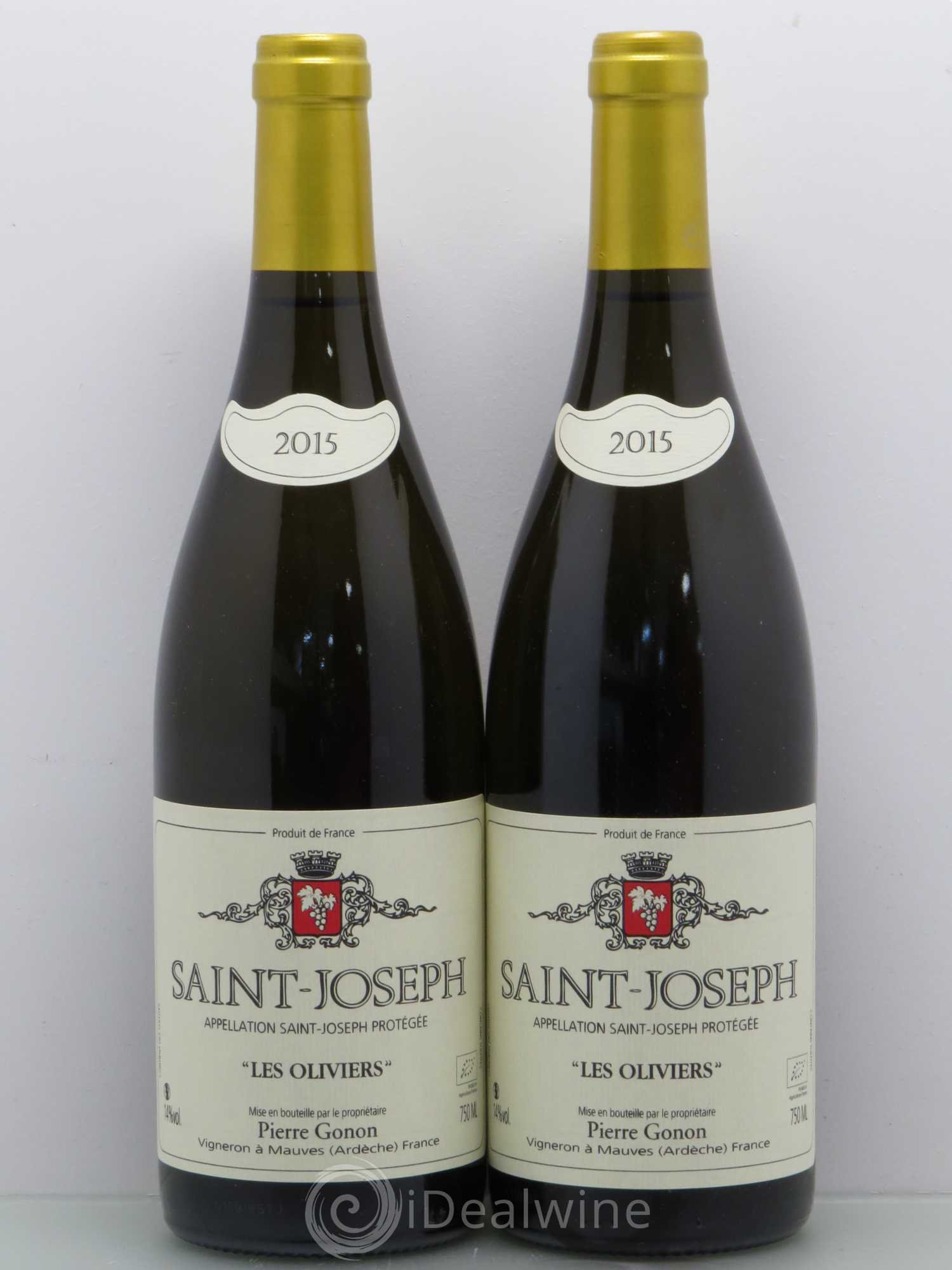 Saint-Joseph Gonon Les oliviers 2015 - Posten von 2 Flaschen - 0