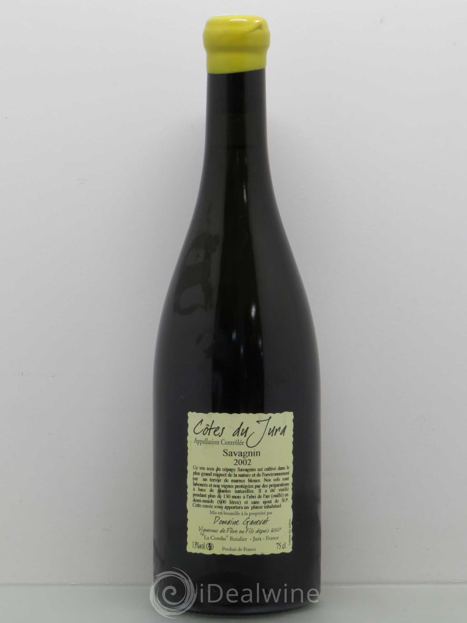 Côtes du Jura Les Vignes de mon Père Jean-François Ganevat (Domaine) 2002 - Lot de 1 bouteille - 1