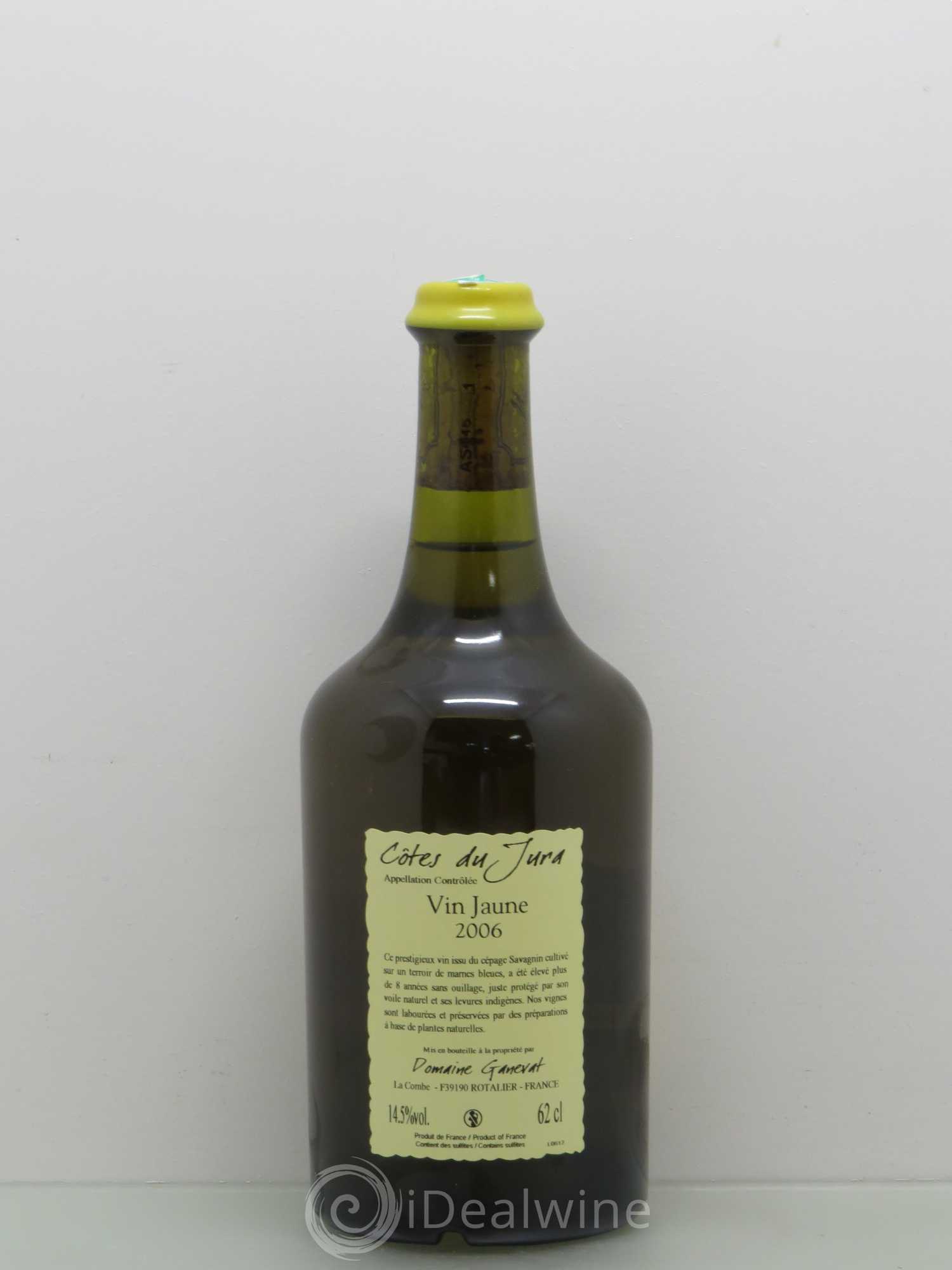 Côtes du Jura Vin Jaune Jean-François Ganevat (Domaine) 2006 - Lot de 1 bouteille - 1