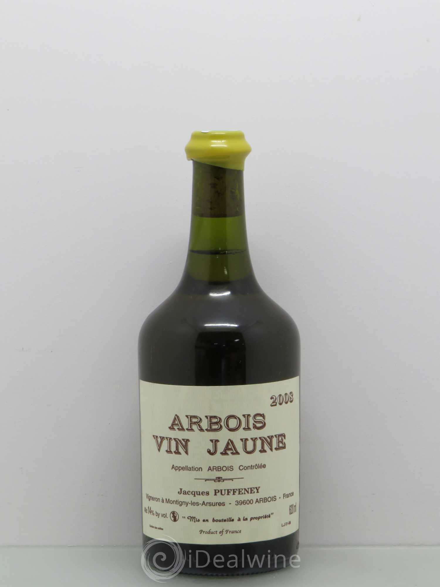 Arbois Vin Jaune Domaine Puffeney 2008 - Posten von 1 Flasche - 0