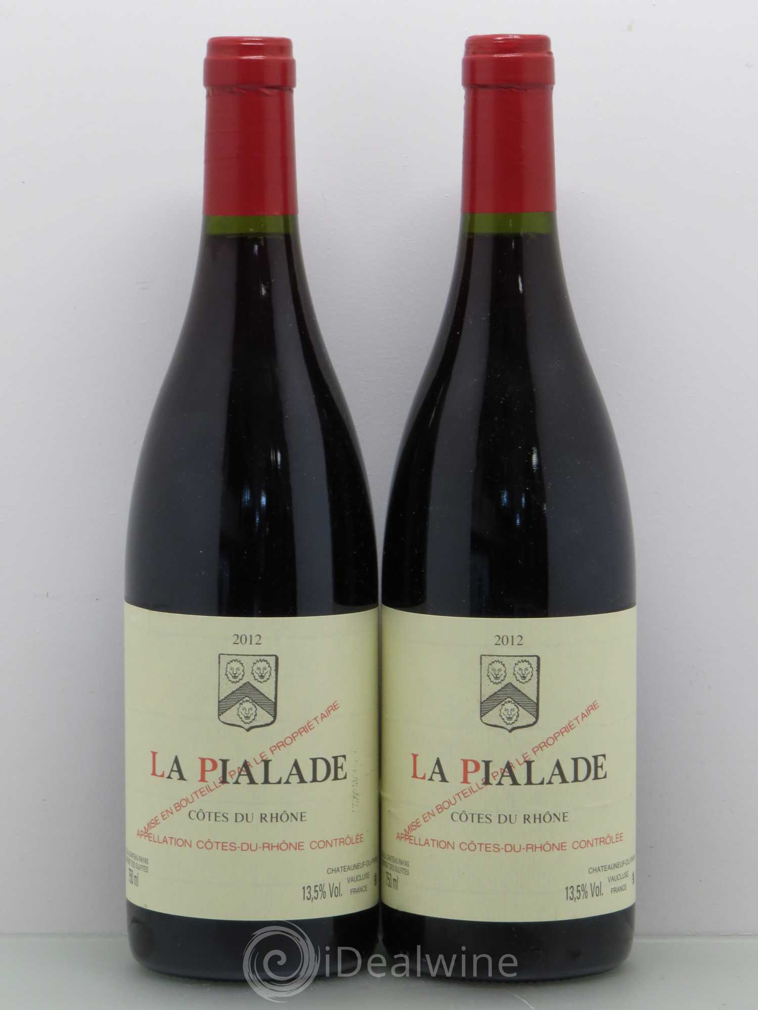 Côtes-du-Rhône La Pialade Emmanuel Reynaud 2012 - Lot de 2 bouteilles - 0