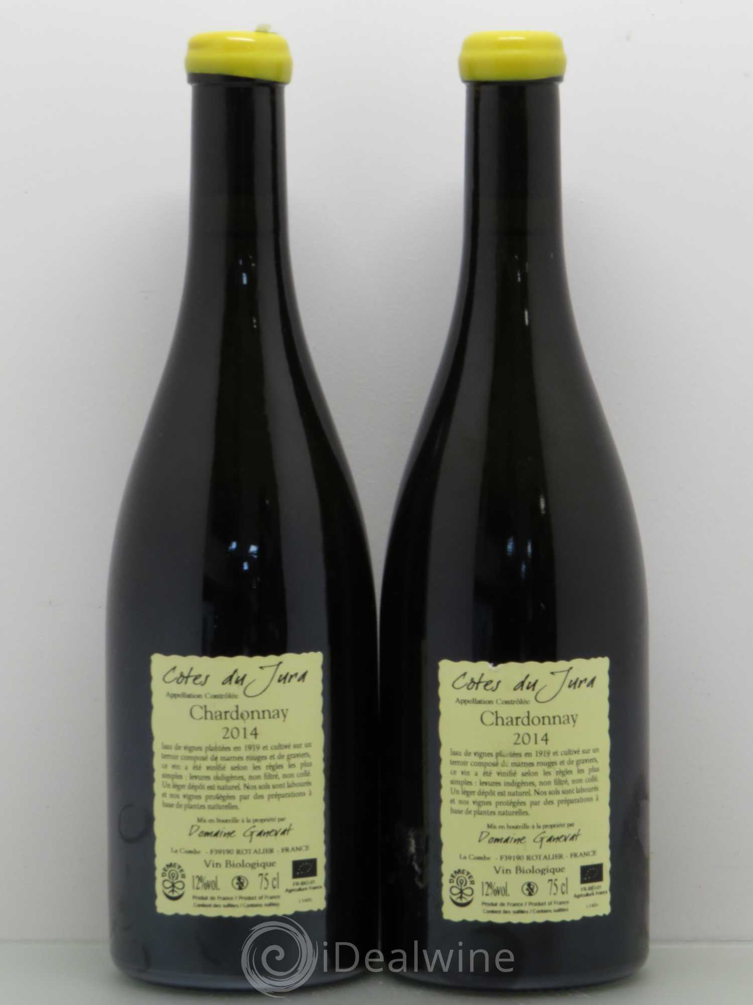 Côtes du Jura Les Grands Teppes Vieilles Vignes Jean-François Ganevat (Domaine) 2014 - Lot de 2 bouteilles - 1