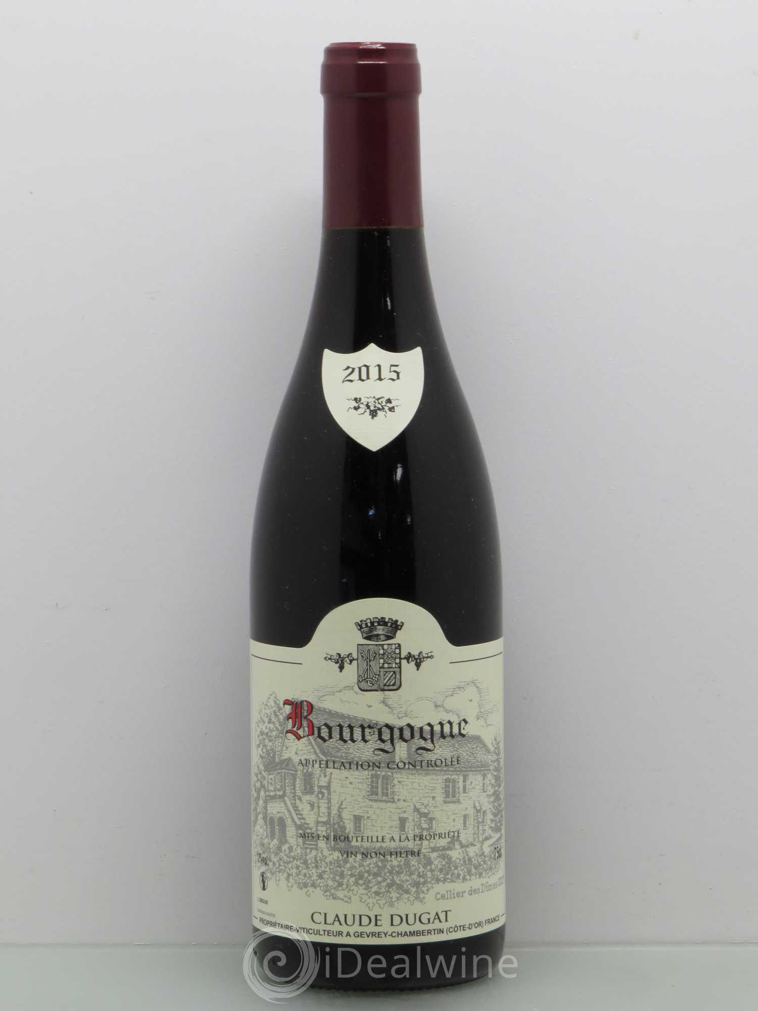 Bourgogne Dugat 2015 - Lot de 1 bouteille - 0