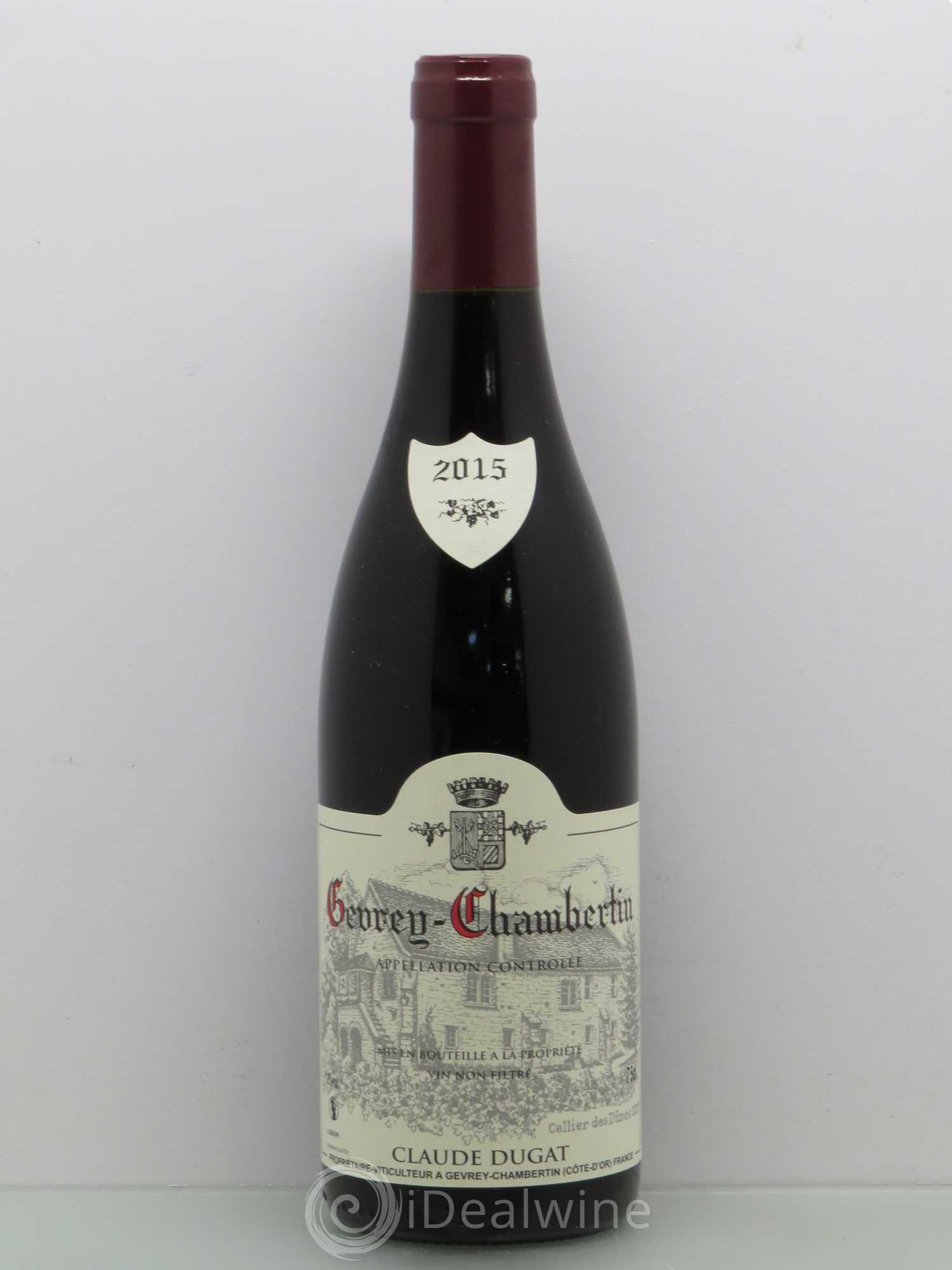 Gevrey-Chambertin Claude Dugat 2015 - Lot de 1 bouteille - 0