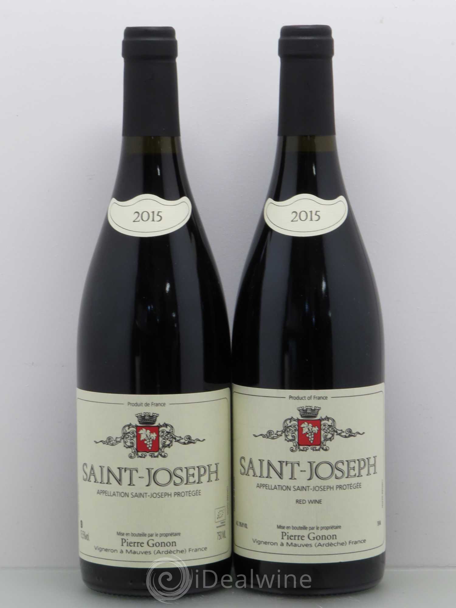 Saint-Joseph Gonon (Domaine) 2015 - Lot de 2 bouteilles - 0