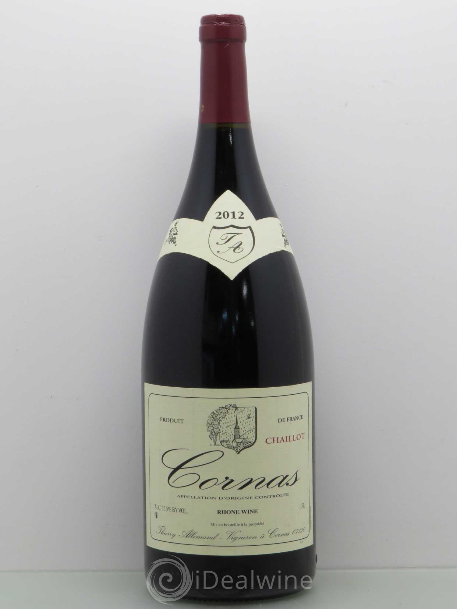 Cornas Chaillot Thierry Allemand 2012 - Lot de 1 magnum - 0