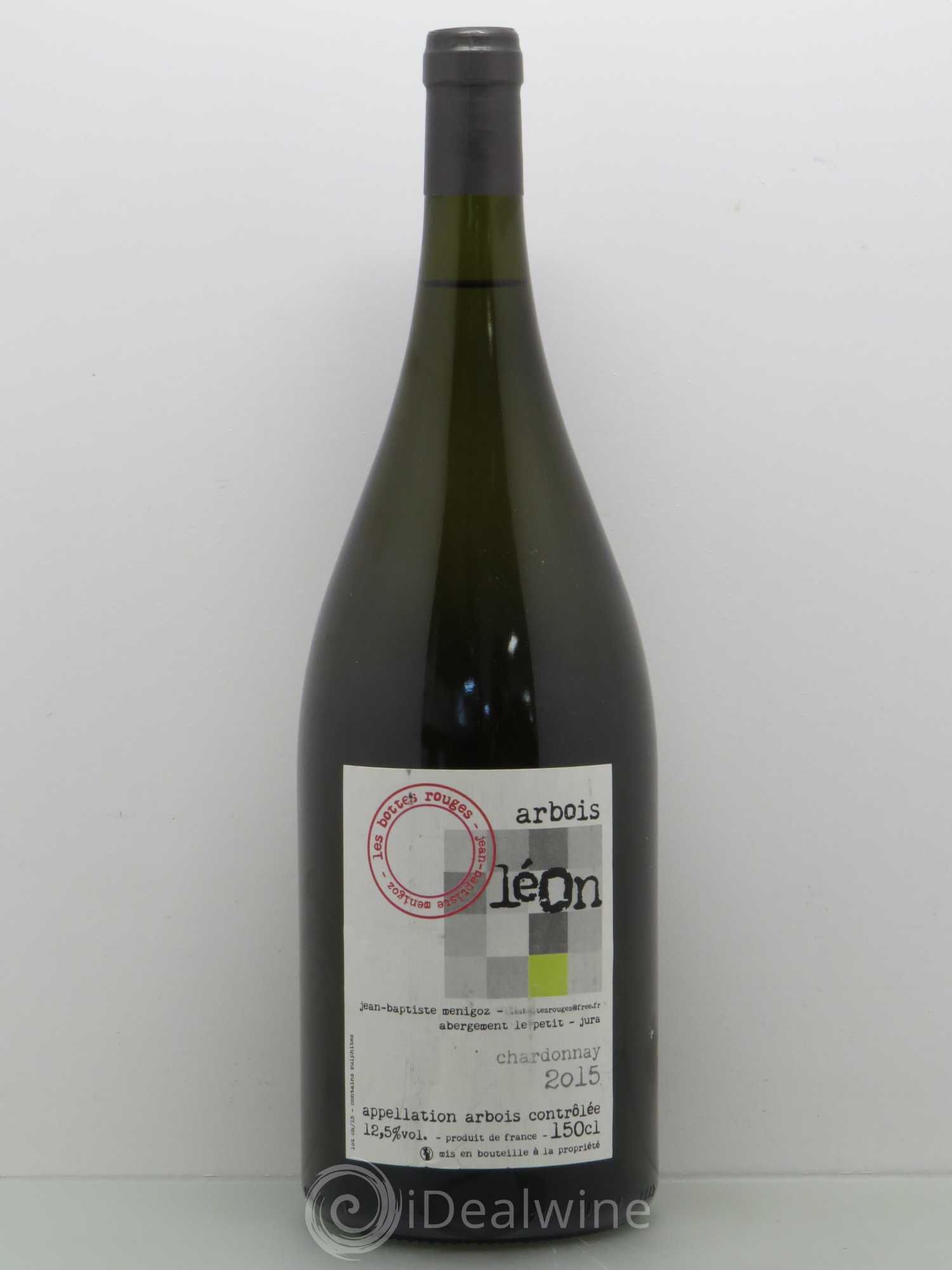 Arbois Les Bottes rouges Leon chardonnay 2015 - Posten von 1 Magnum - 0