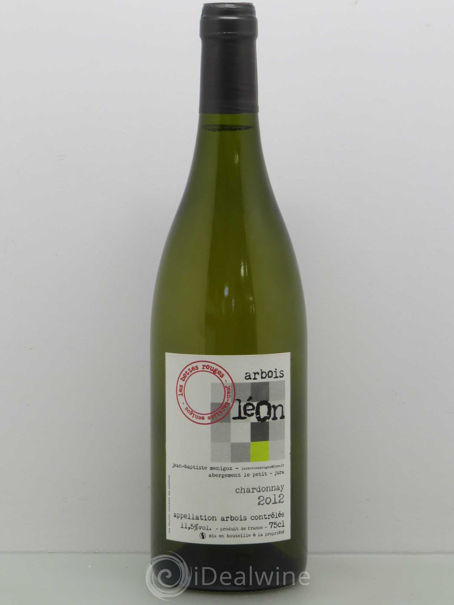 Arbois Les Bottes rouges Leon chardonnay Leon 2012 - Posten von 1 Flasche - 0