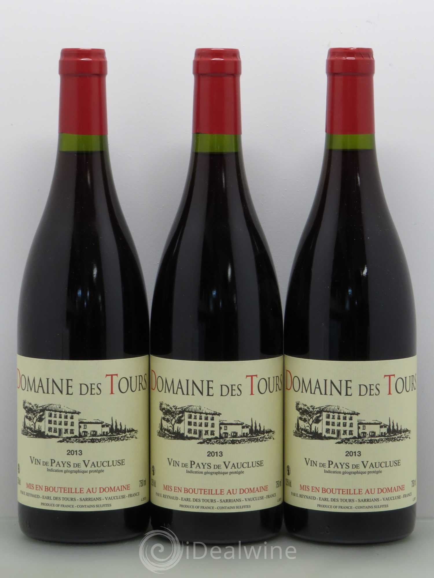 Vaucluse (Vin de Pays de Vaucluse) Domaine des Tours Emmanuel Reynaud 2013 - Lot de 6 bouteilles - 2