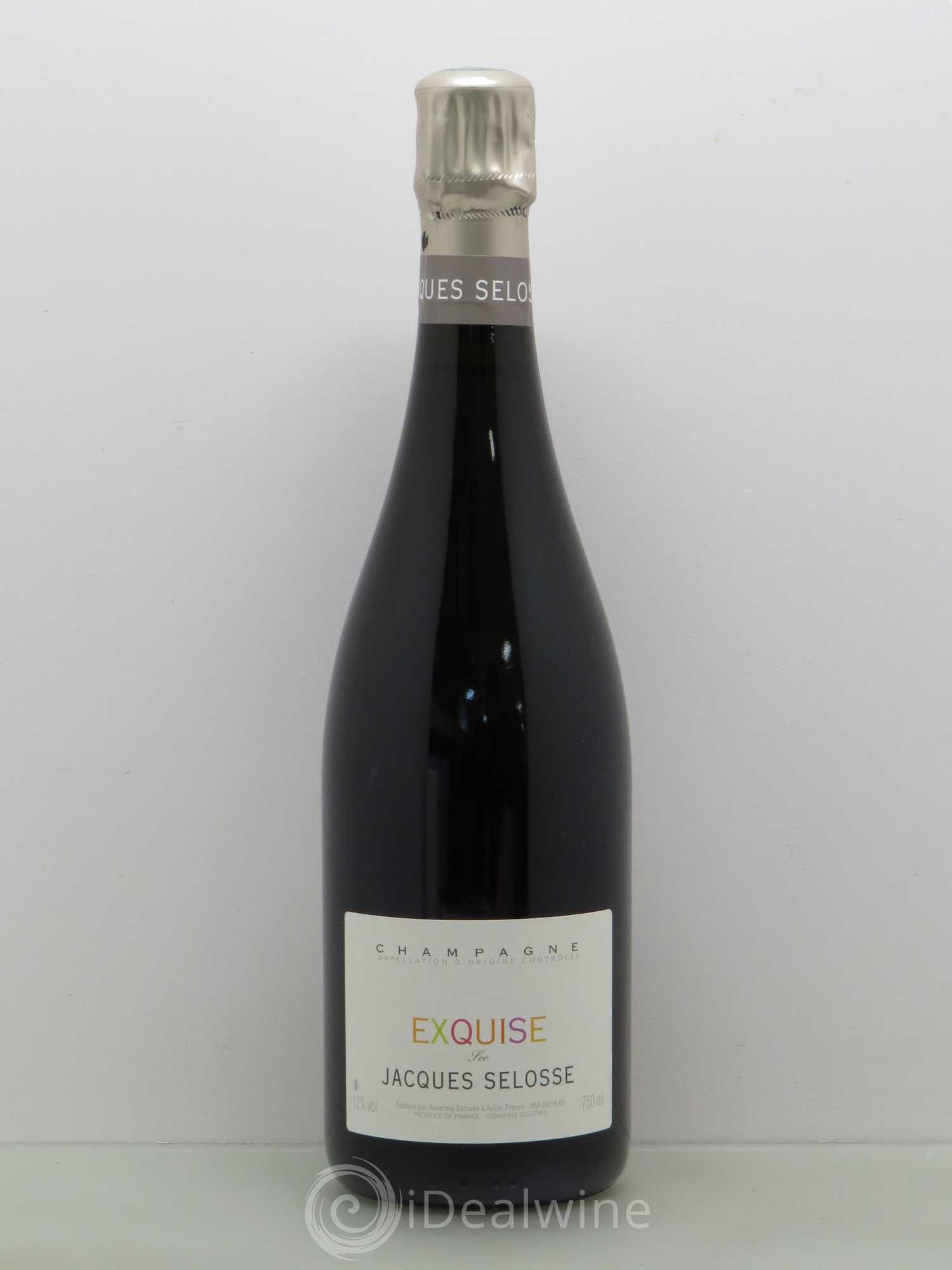 Champagne Exquise Jacques Selosse - Lot de 1 bouteille - 0