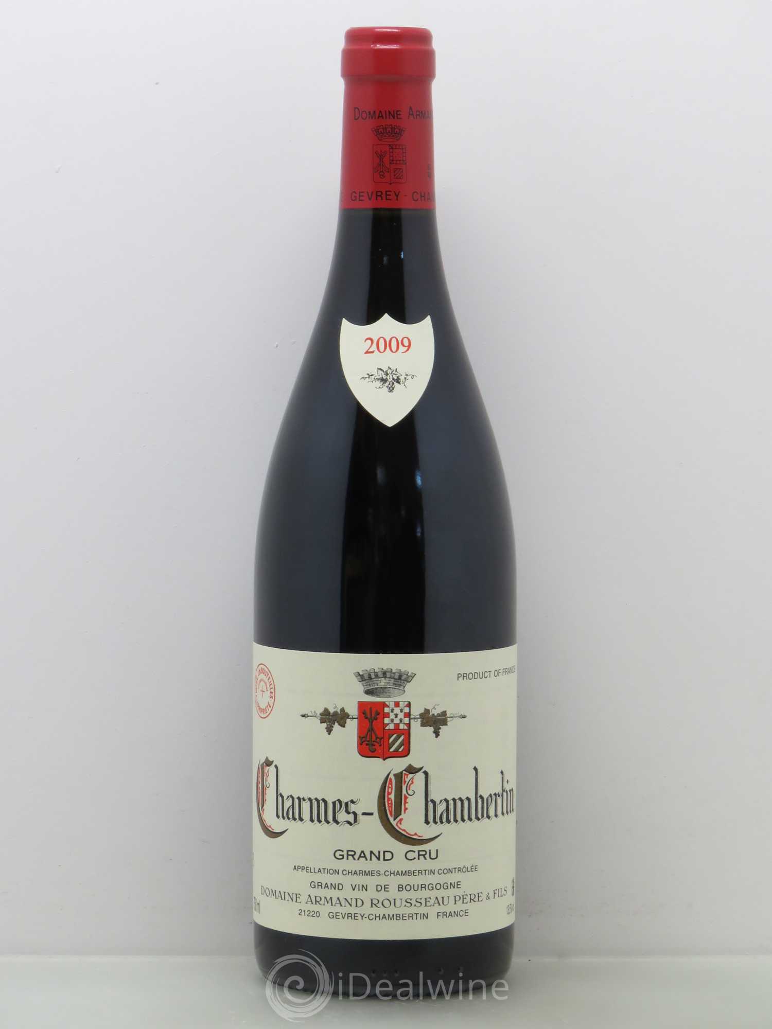 Charmes-Chambertin Grand Cru Armand Rousseau (Domaine) 2009 - Lot de 1 bouteille - 0