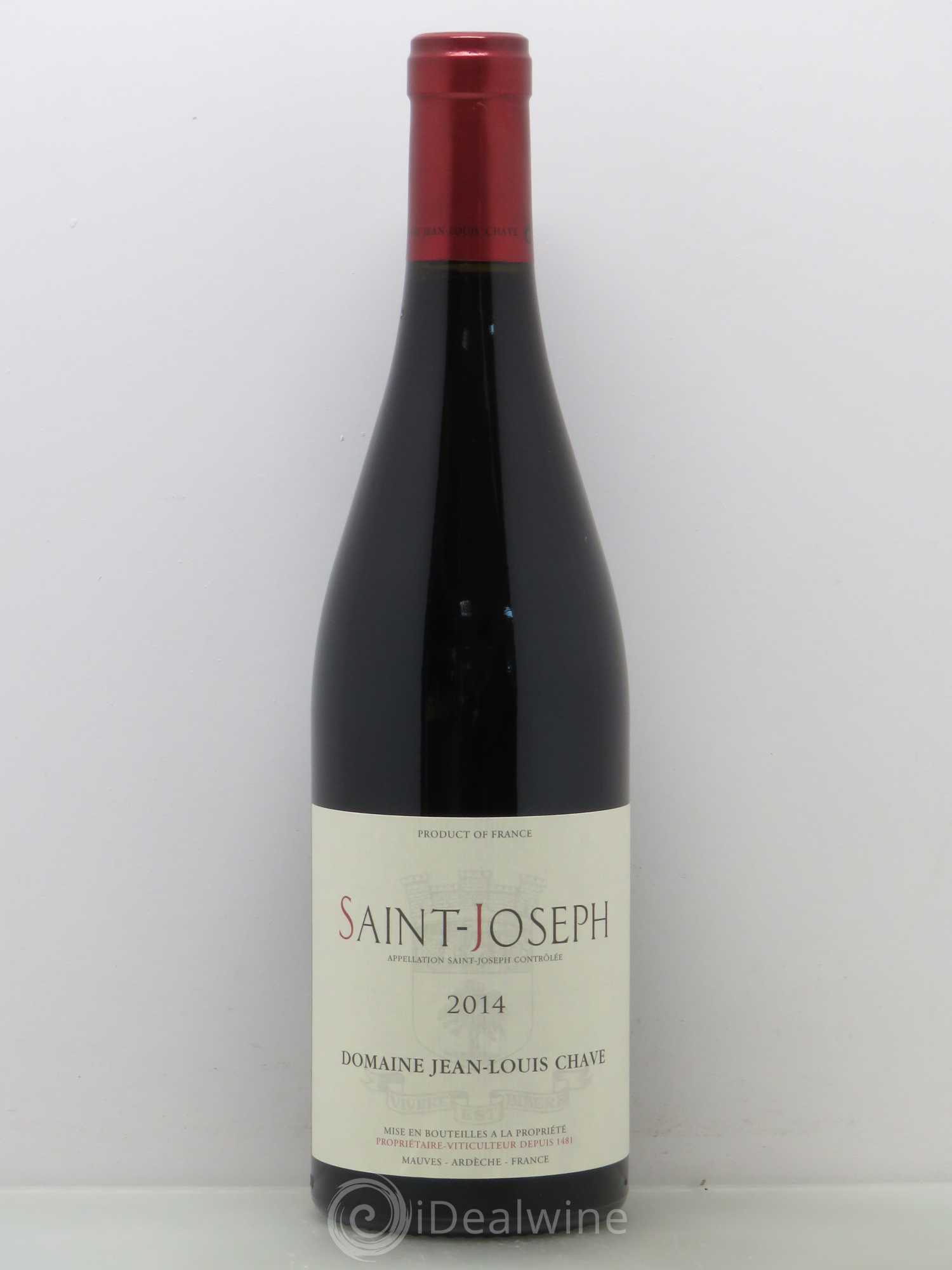 Saint-Joseph Jean-Louis Chave 2014 - Lot de 1 bouteille - 0