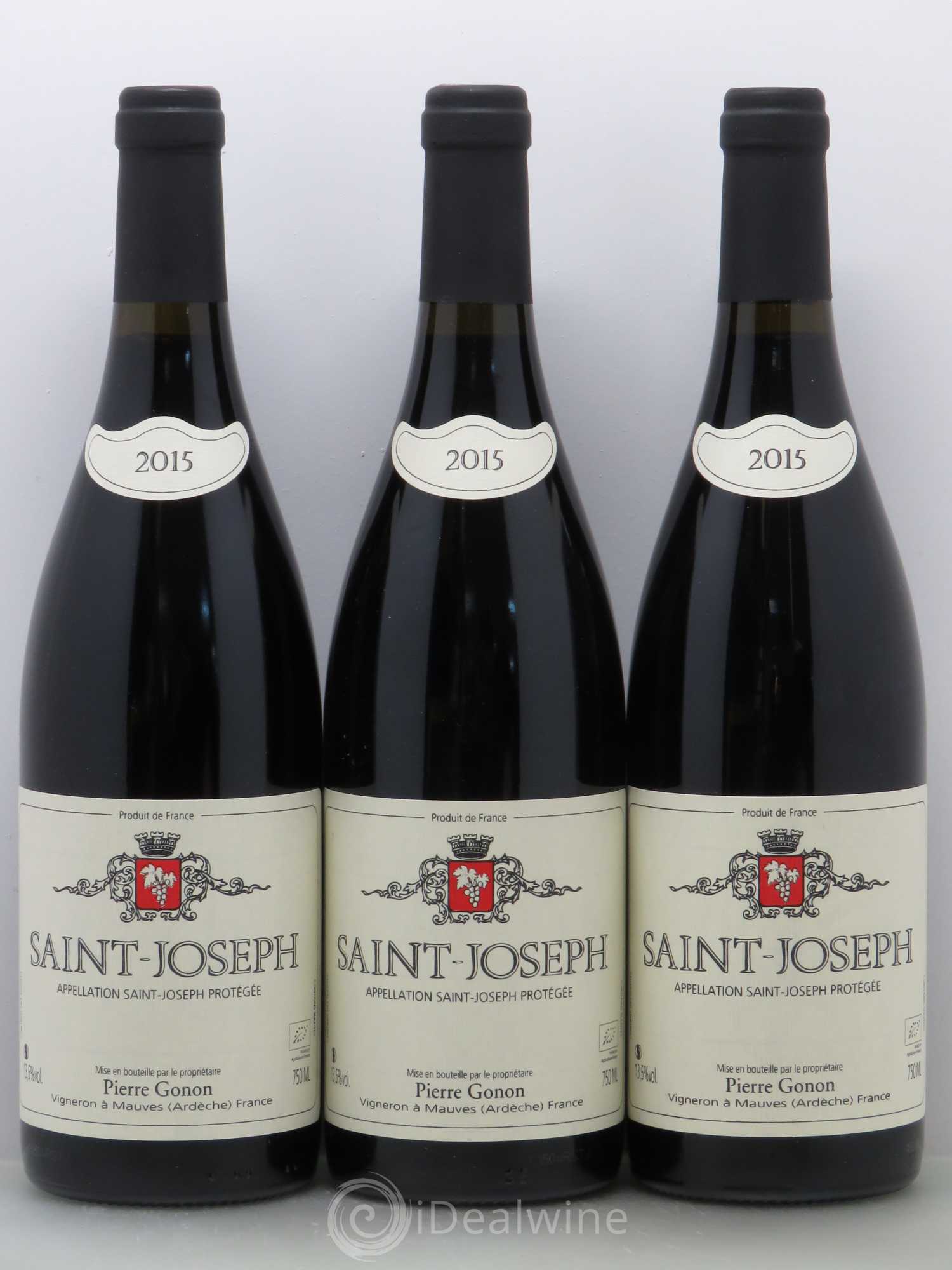 Saint-Joseph Gonon (Domaine) 2015 - Lot de 3 bouteilles - 0
