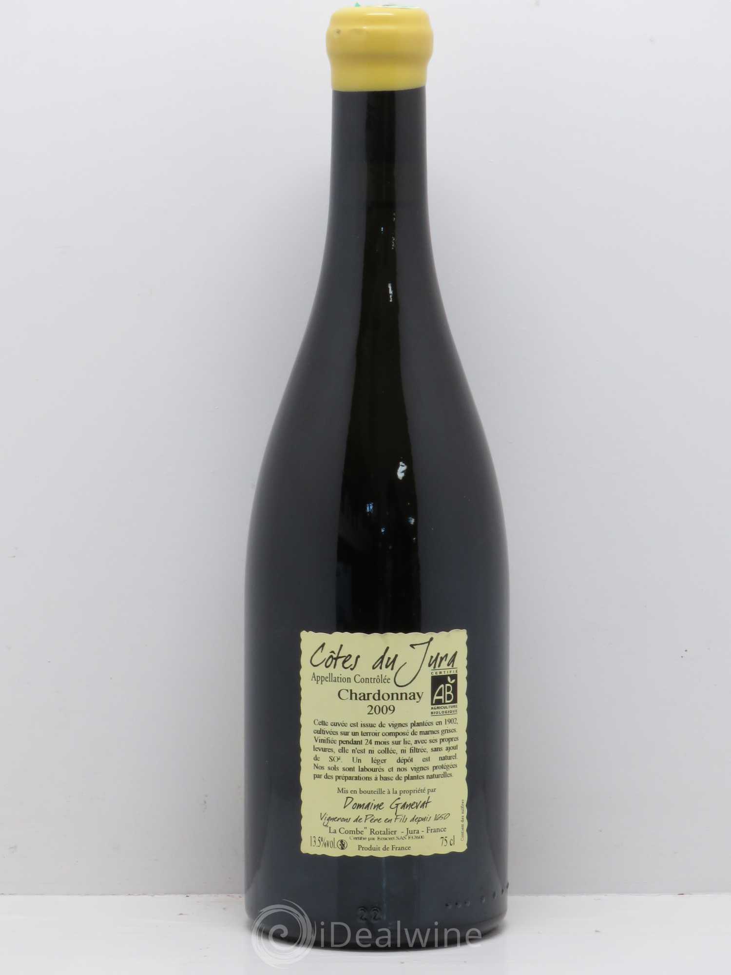 Côtes du Jura Les Chalasses Vieilles Vignes Jean-François Ganevat (Domaine) 2009 - Lot de 1 bouteille - 1