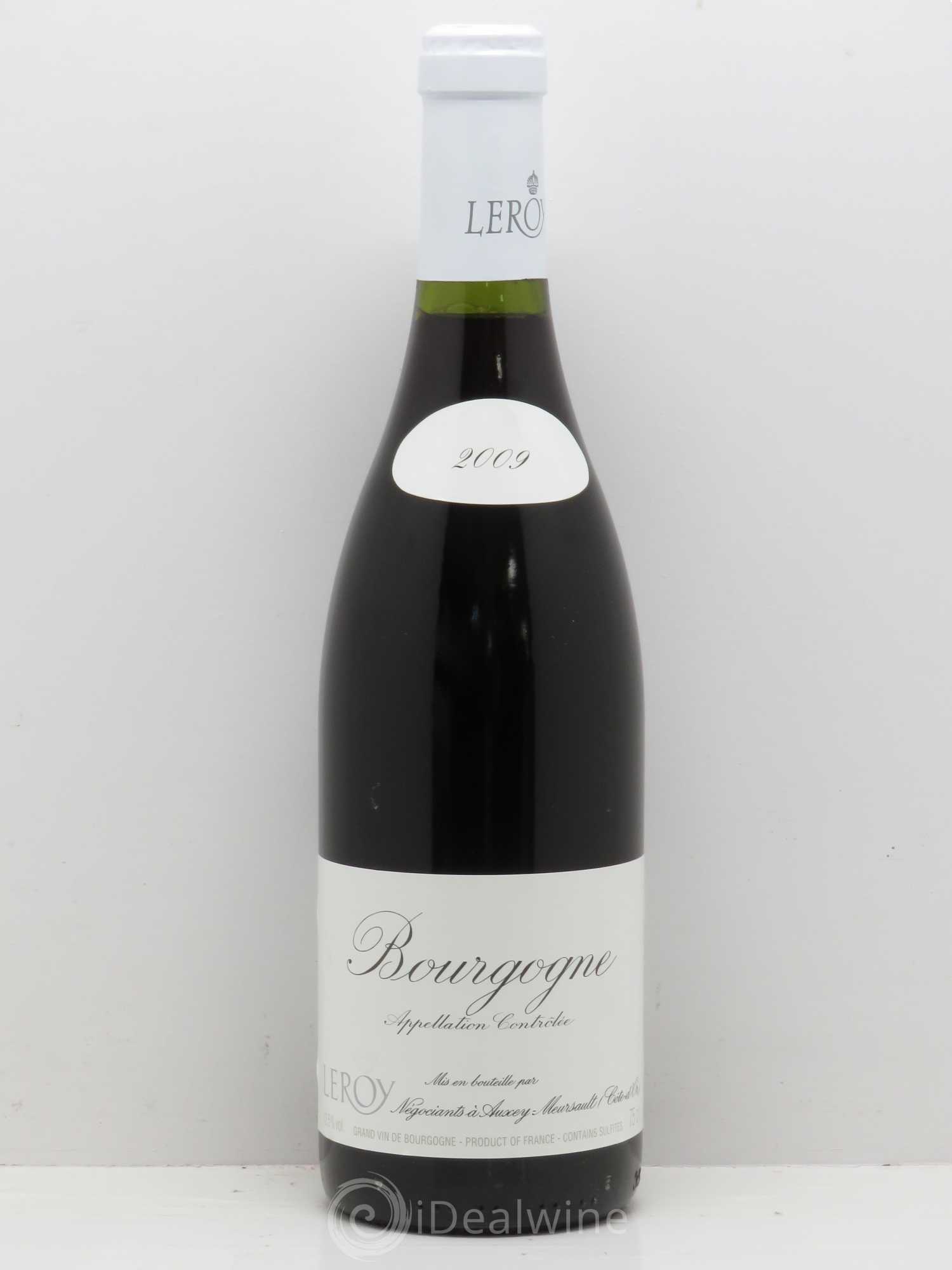 Bourgogne Leroy SA 2009 - Lot de 1 bouteille - 0
