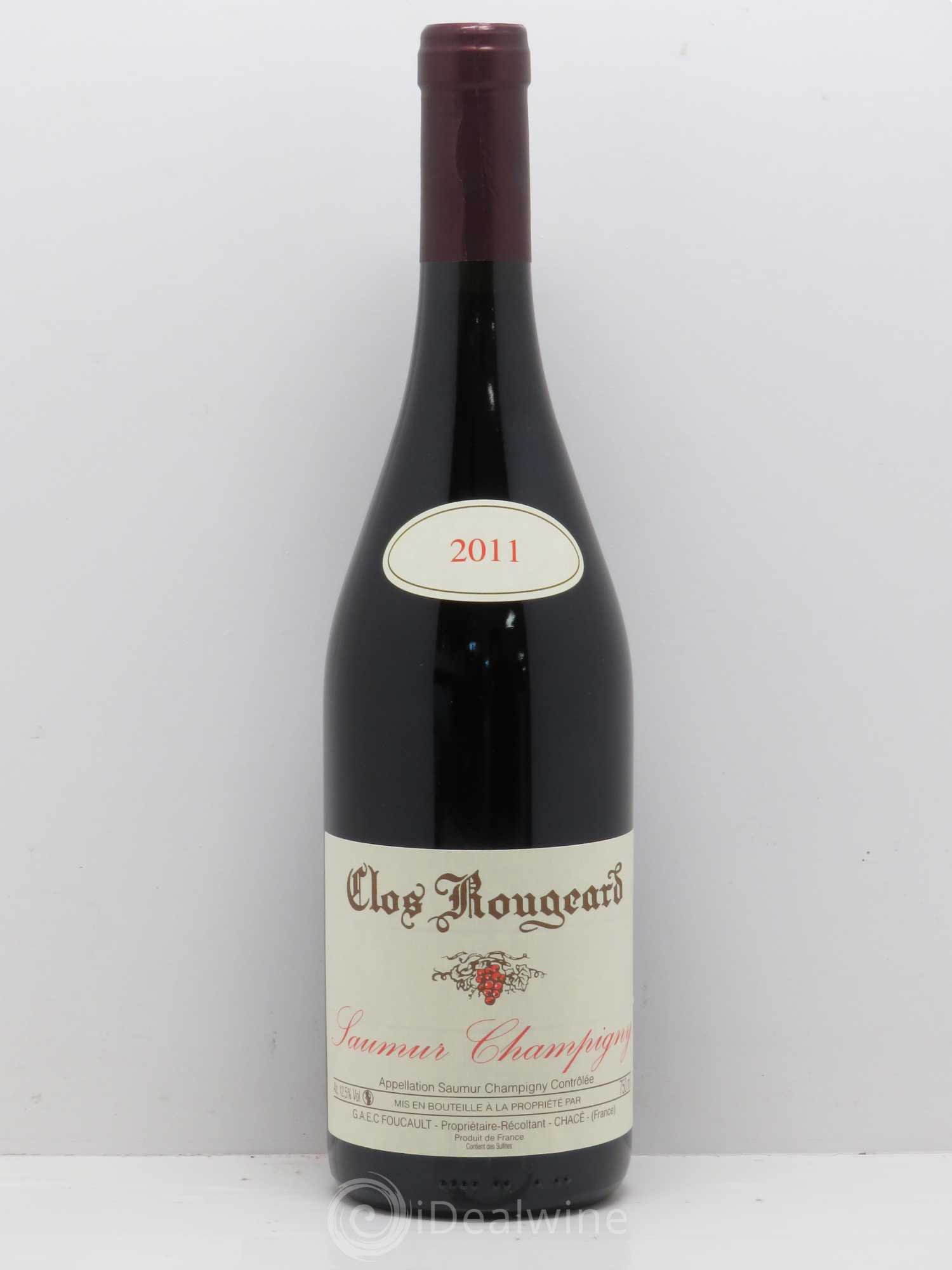 Saumur-Champigny Clos Rougeard 2011 - Lot de 1 bouteille - 0