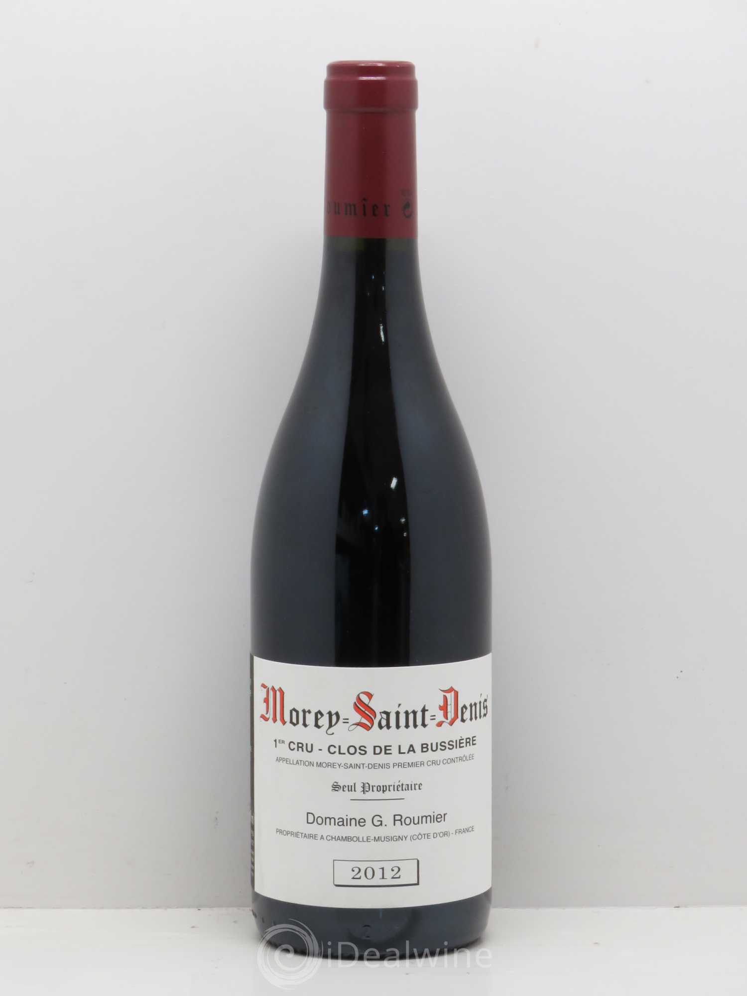 Morey-Saint-Denis 1er Cru Clos de la Bussière Georges Roumier (Domaine) 2012 - Lot de 1 bouteille - 0