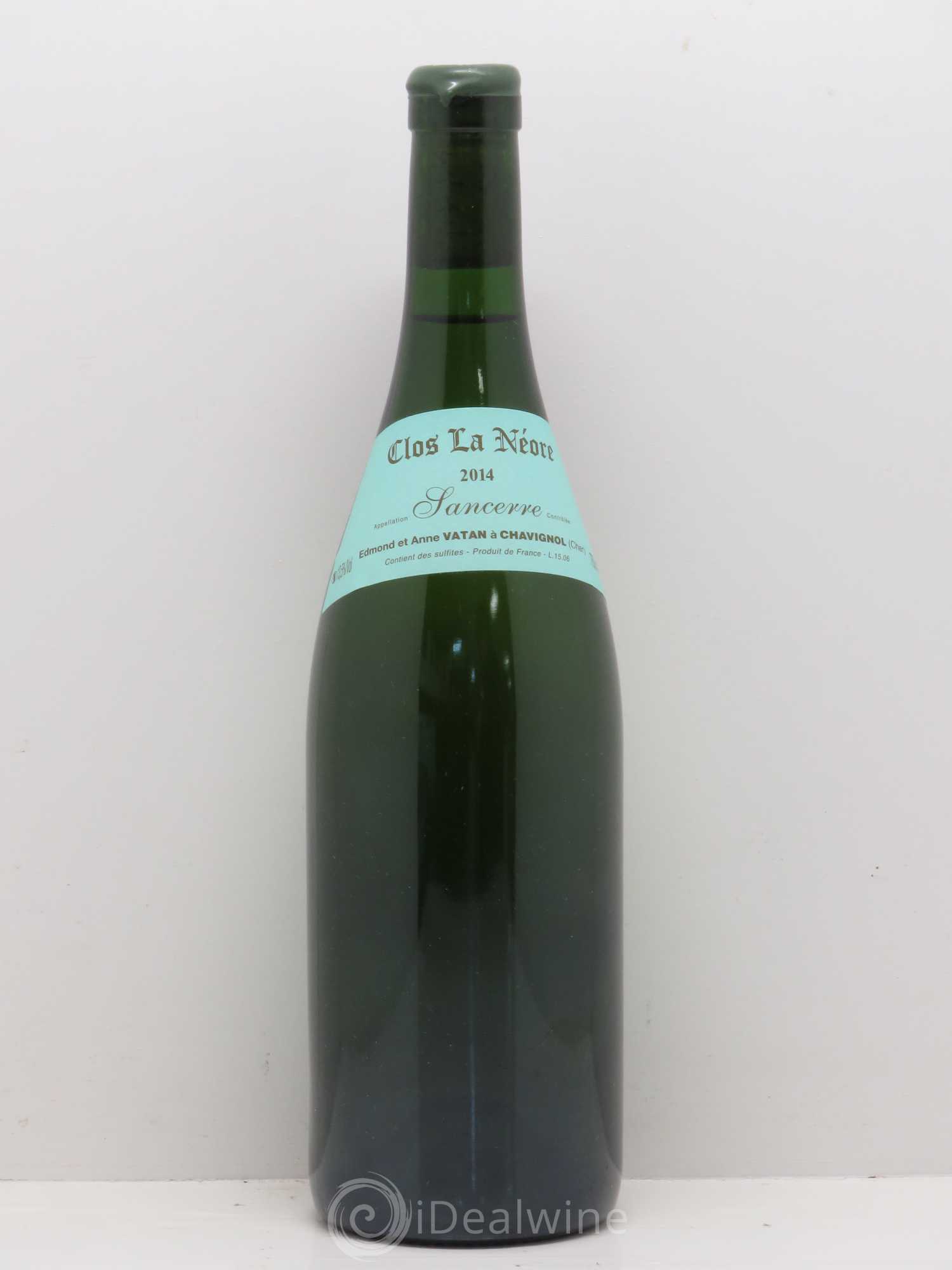 Sancerre Clos la Neore Edmond Vatan 2014 - Lot de 1 bouteille - 0