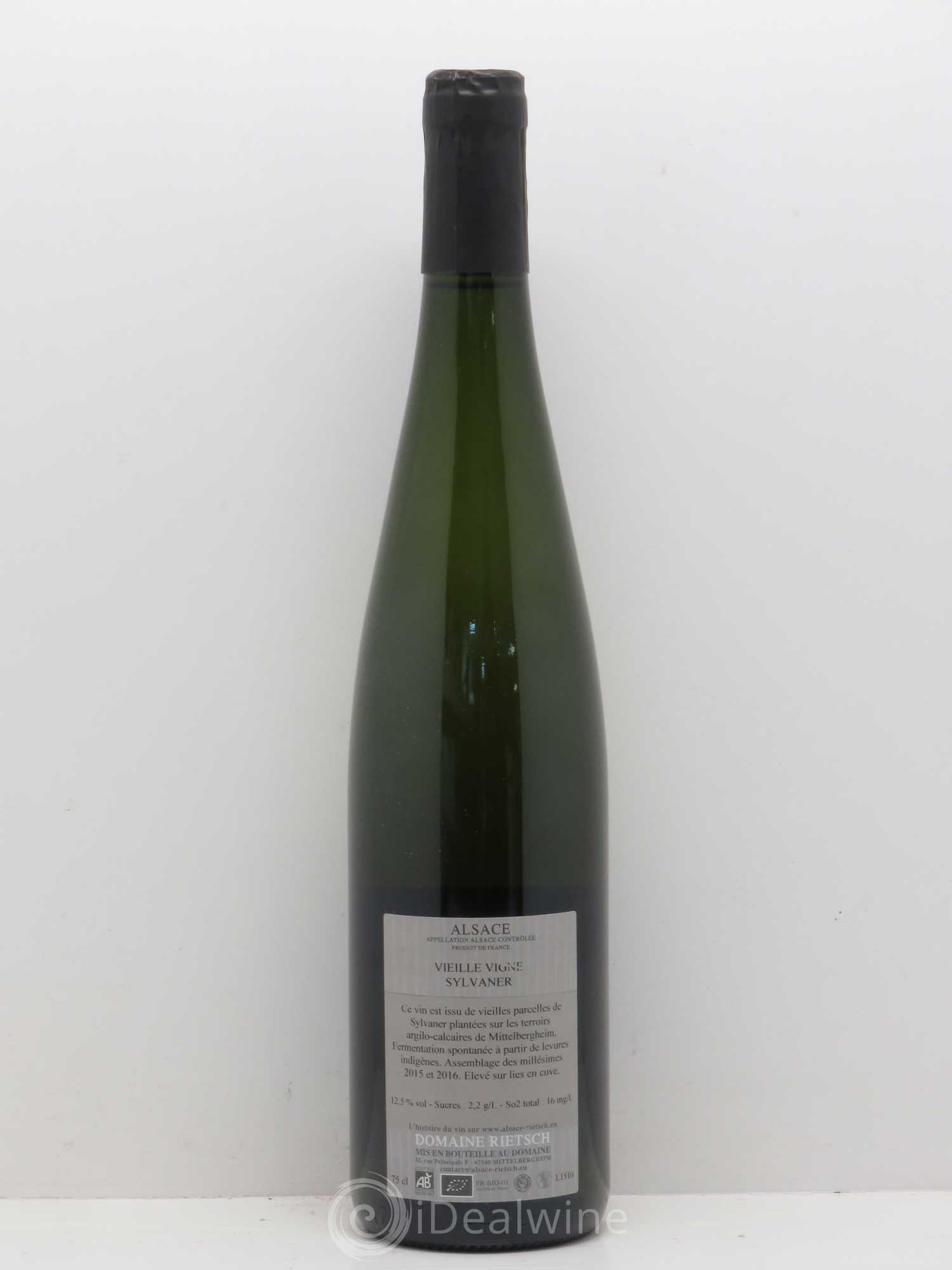Sylvaner Rietsch Vieilles Vignes (sans prix de réserve) - Posten von 1 Flasche - 1