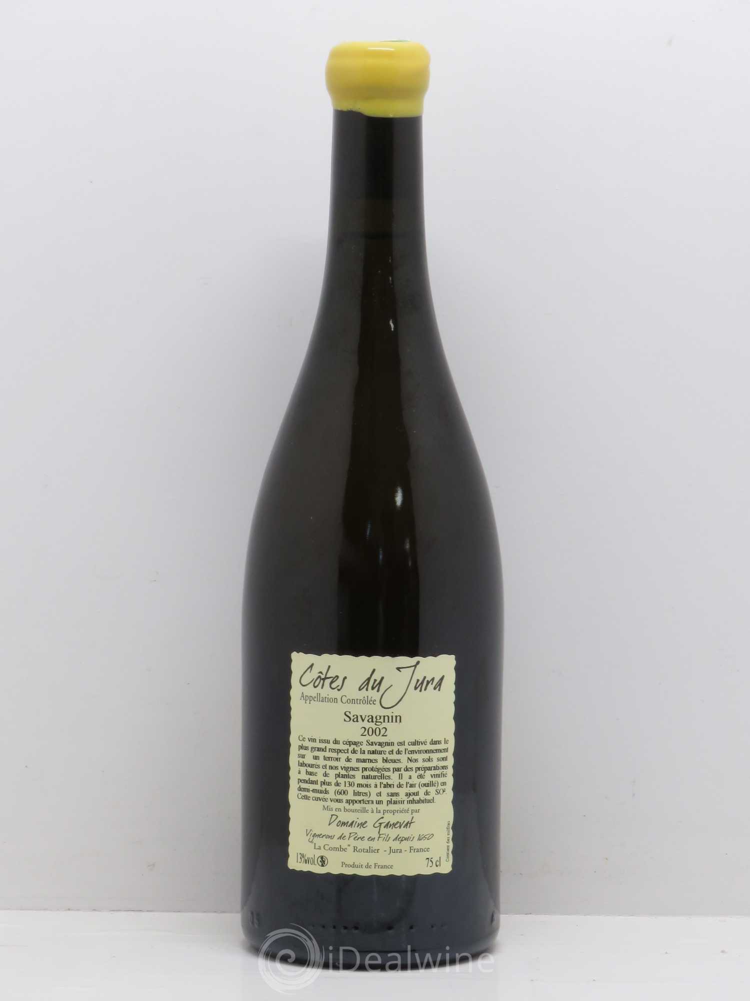 Côtes du Jura Les Vignes de mon Père Jean-François Ganevat (Domaine) 2002 - Lot de 1 bouteille - 1