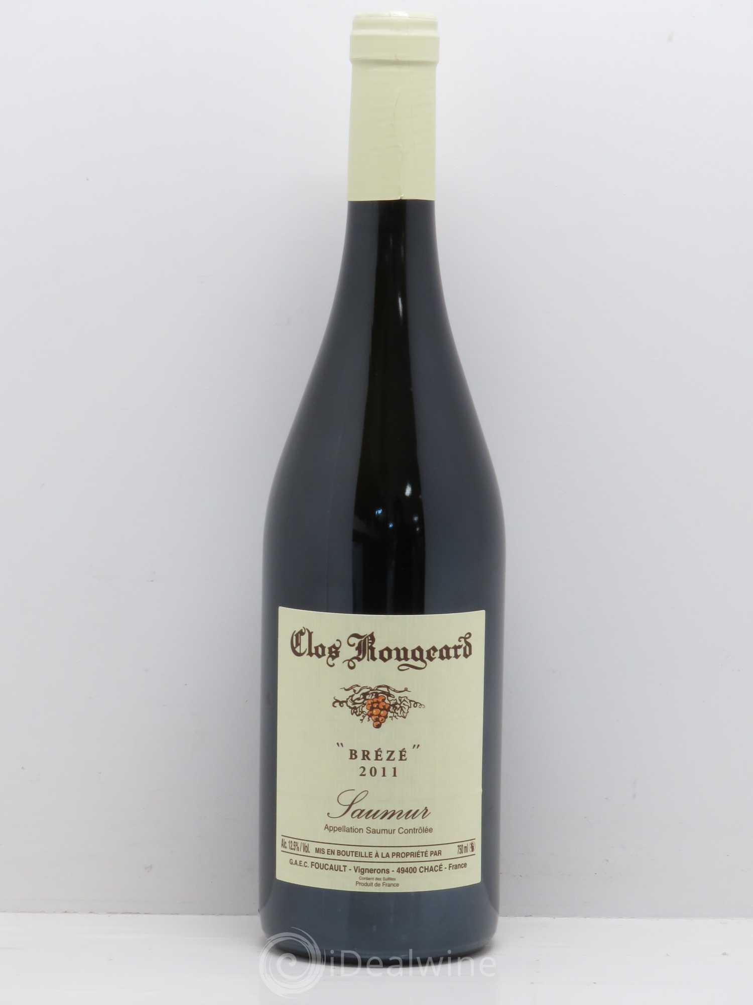 Saumur Brézé Clos Rougeard 2011 - Lot de 1 bouteille - 0
