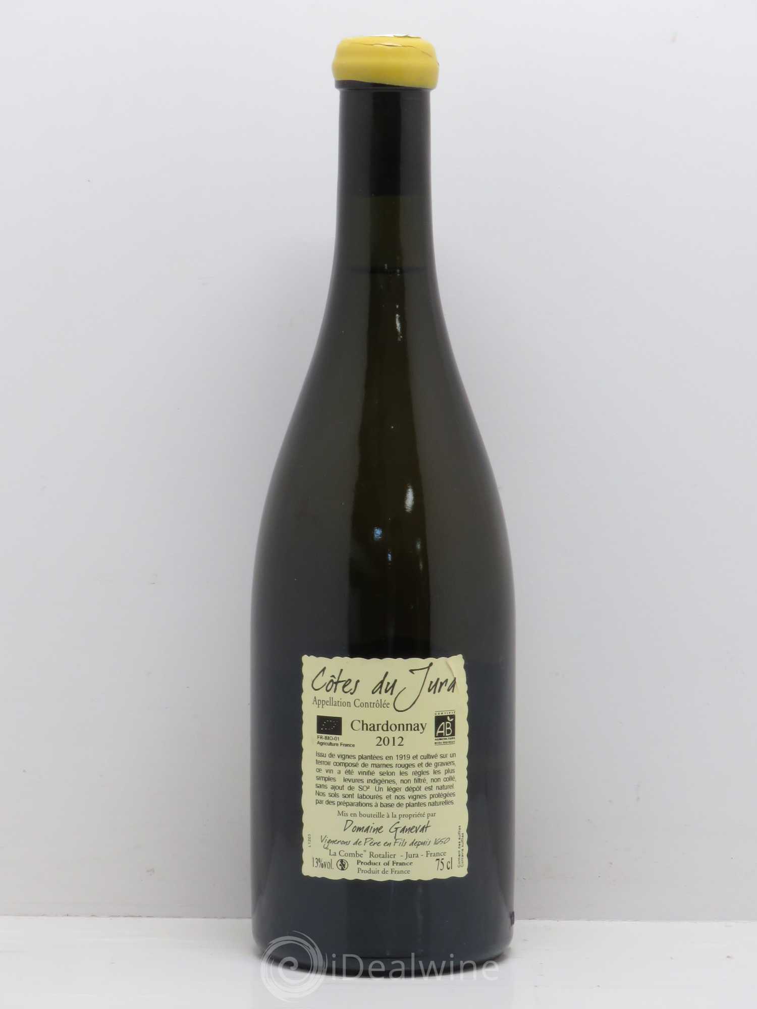 Côtes du Jura Les Grands Teppes Vieilles Vignes Jean-François Ganevat (Domaine) 2012 - Lot de 1 bouteille - 1
