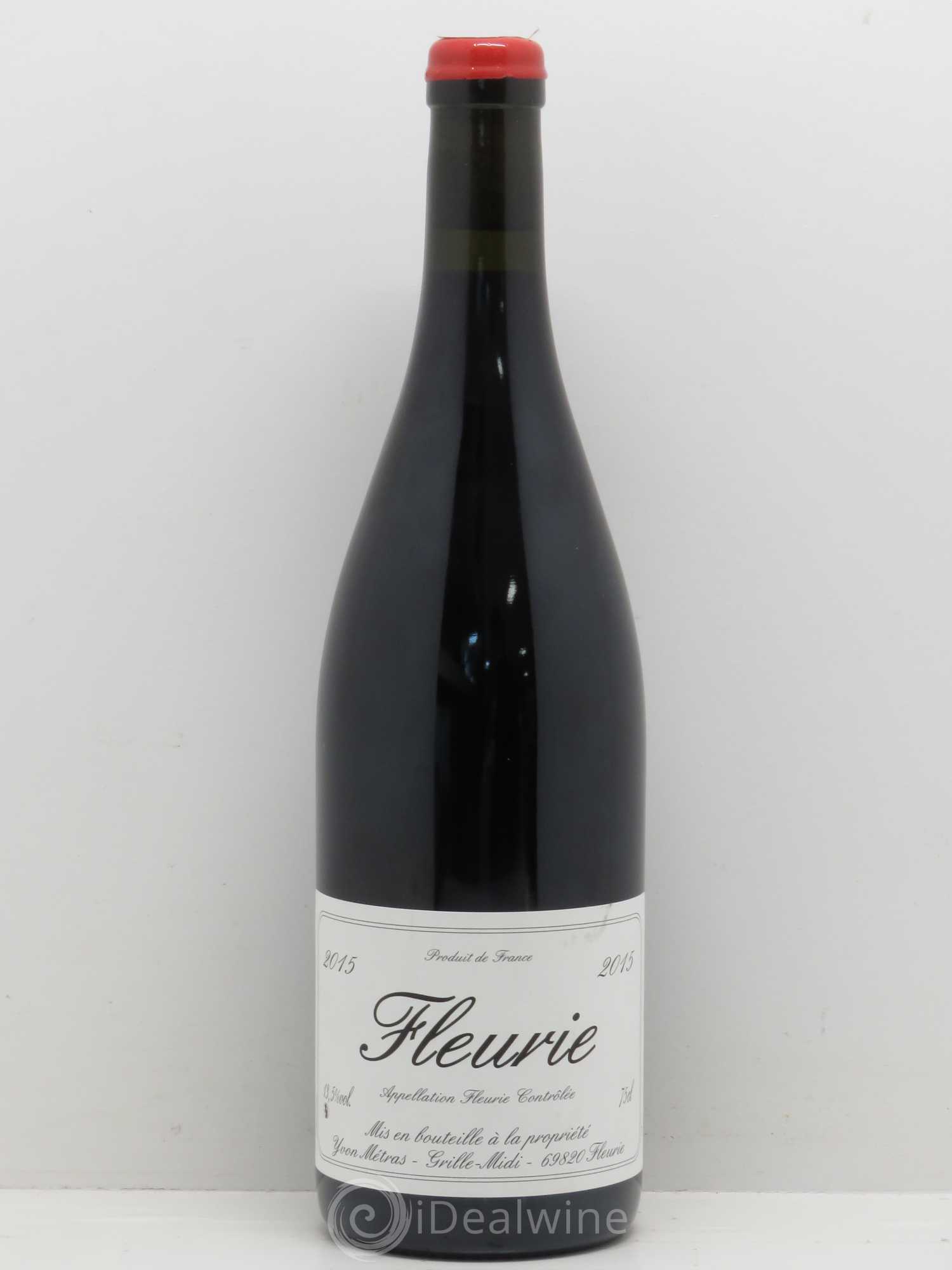 Fleurie Yvon Métras 2015 - Lot de 1 bouteille - 0