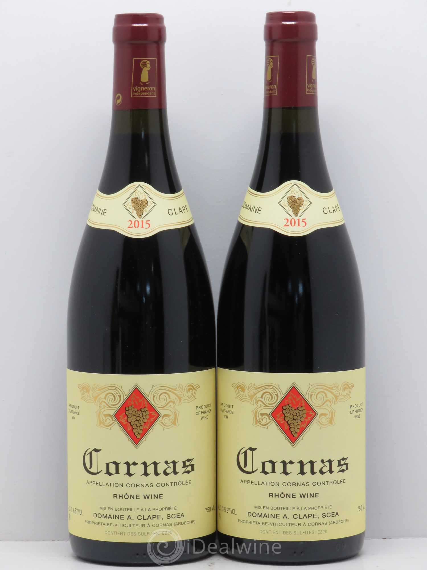 Cornas Auguste Clape 2015 - Lot de 2 bouteilles - 0