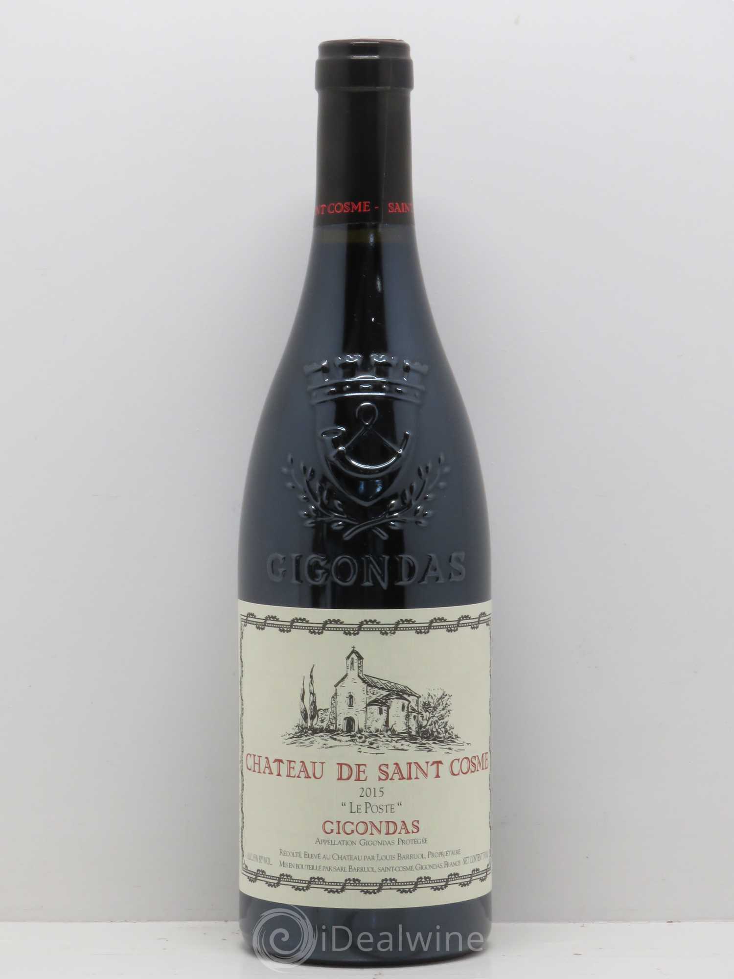 Gigondas Le Poste Saint Cosme 2015 - Lot de 1 bouteille - 0