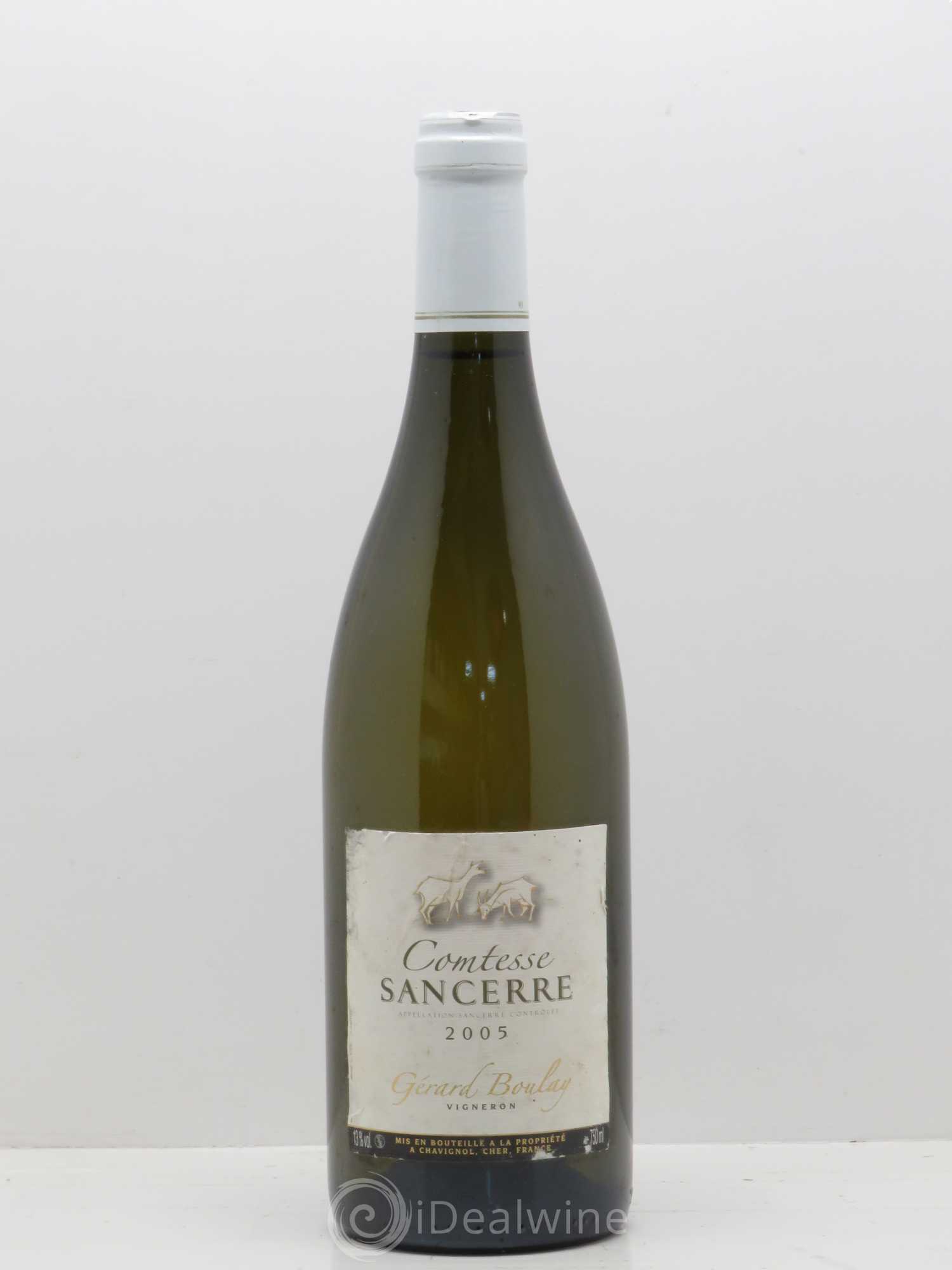 Sancerre Comtesse Gérard Boulay 2005 - Lot de 1 bouteille - 0