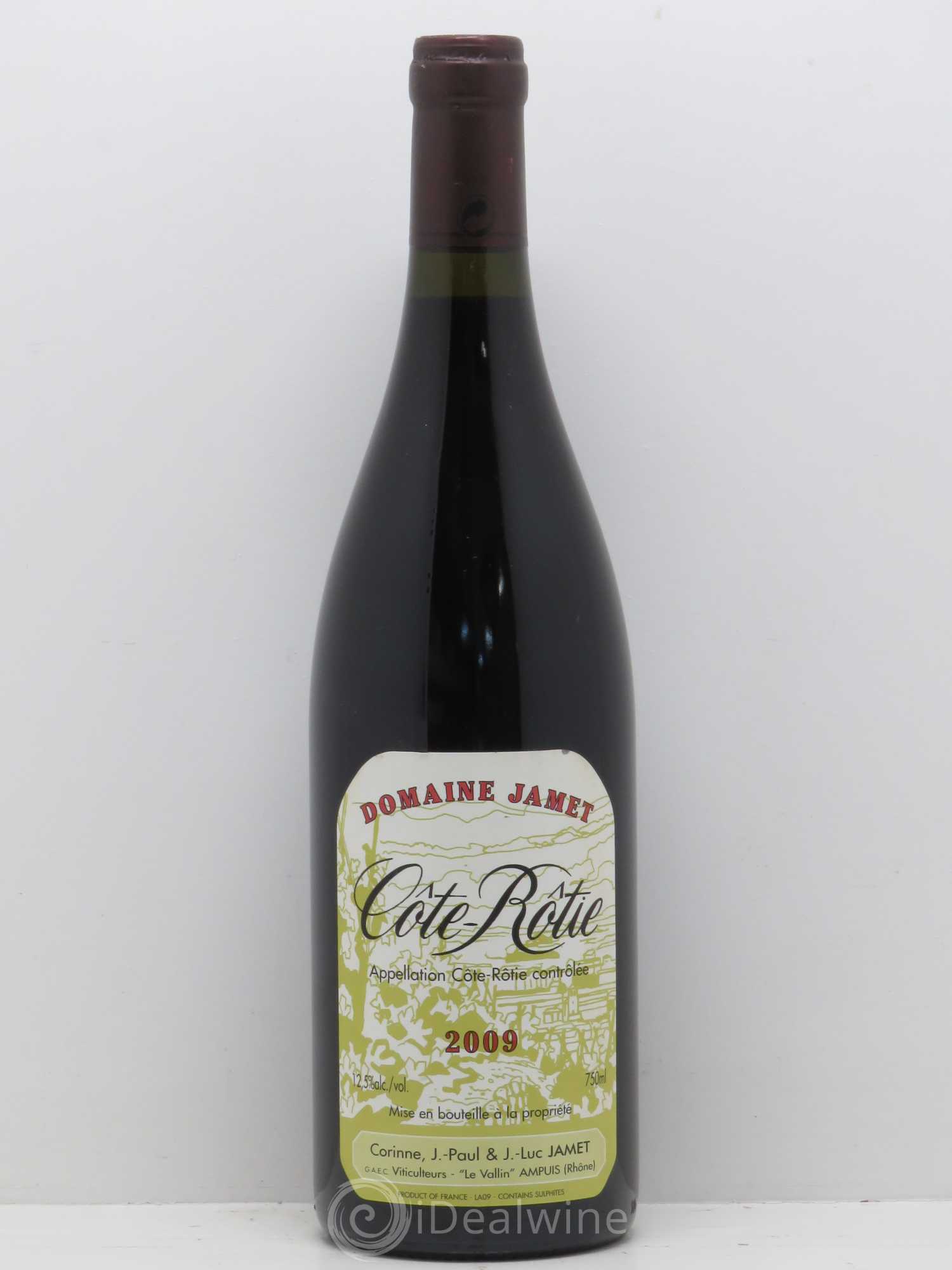 Côte-Rôtie Jamet (Domaine) 2009 - Lot de 1 bouteille - 0