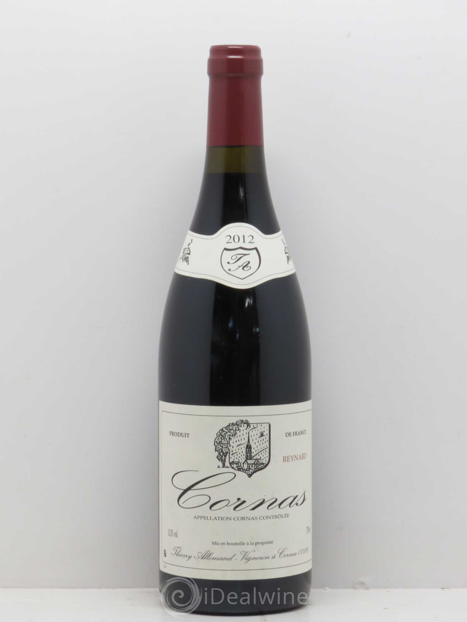 Cornas Reynard Thierry Allemand 2012 - Lot de 1 bouteille - 0