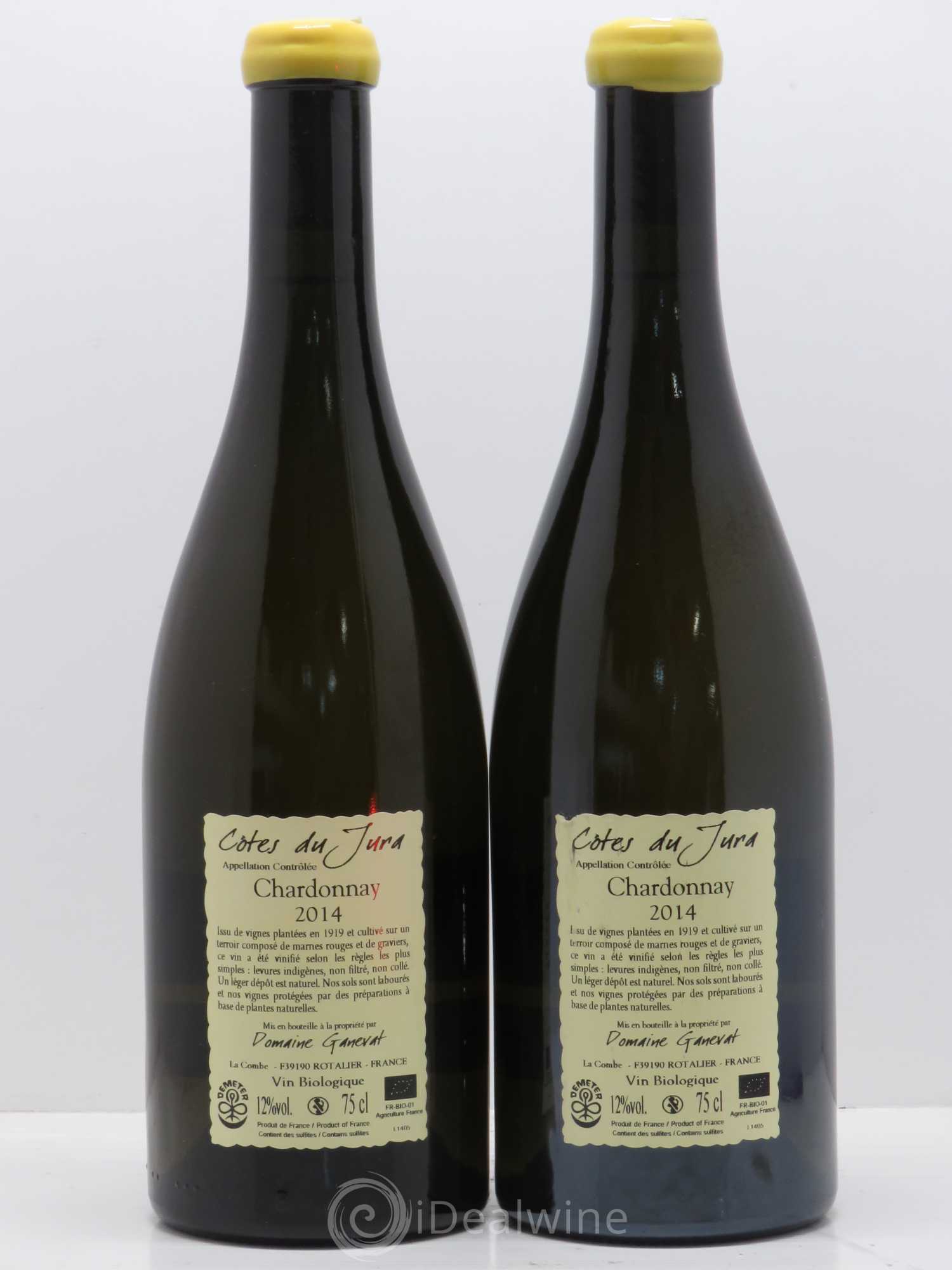 Côtes du Jura Les Grands Teppes Vieilles Vignes Jean-François Ganevat (Domaine) 2014 - Lot de 2 bouteilles - 1