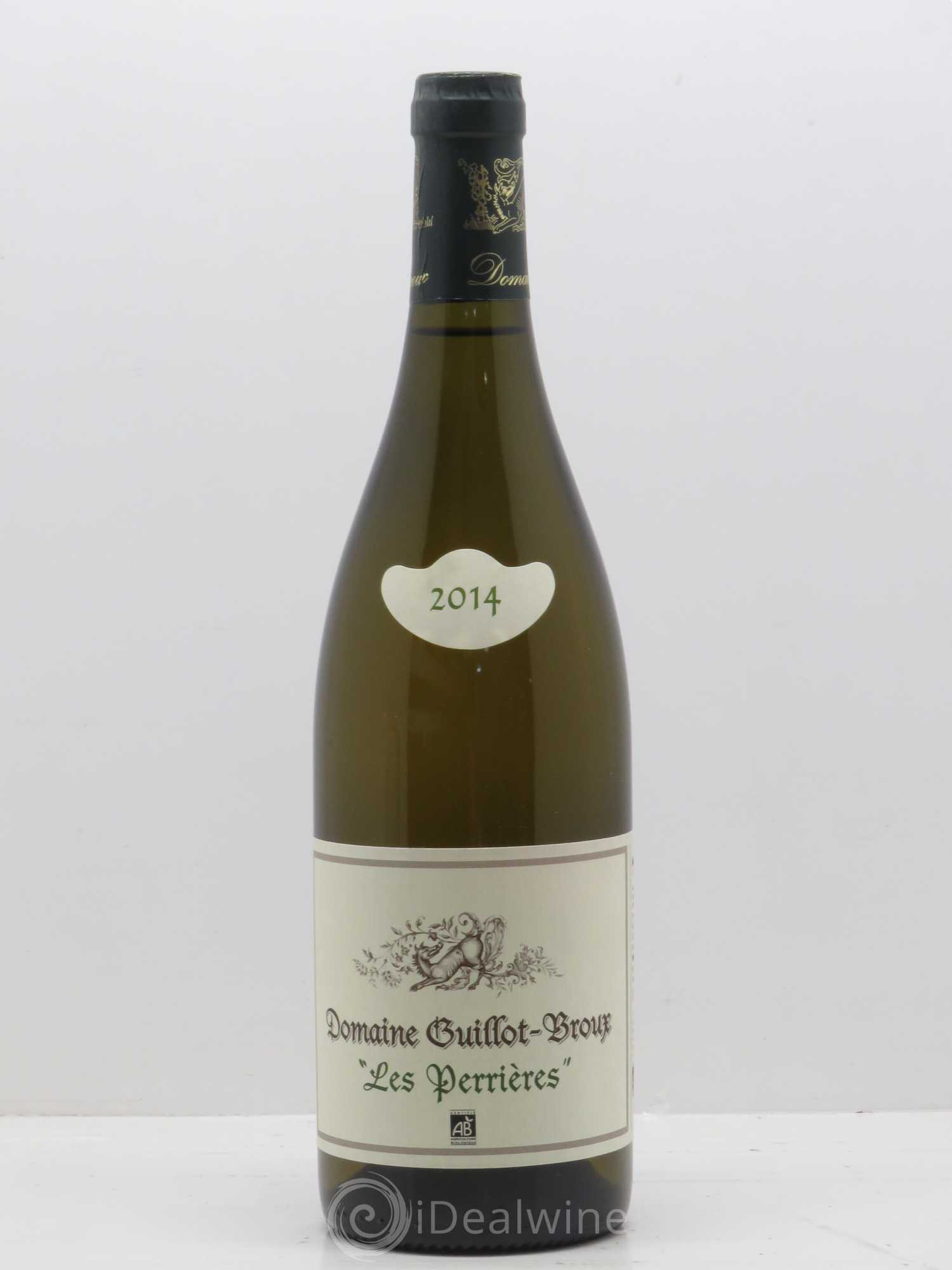 Mâcon Guillot Broux Les Perrieres (sans prix de réserve) 2014 - Posten von 1 Flasche - 0