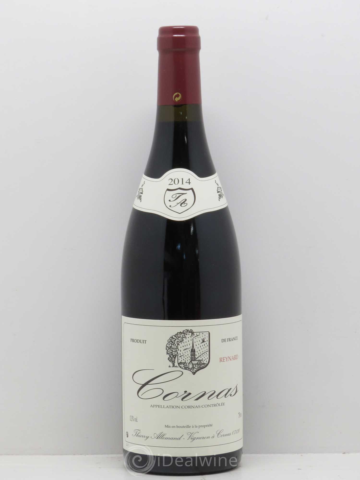 Cornas Reynard Thierry Allemand 2014 - Lot de 1 bouteille - 0