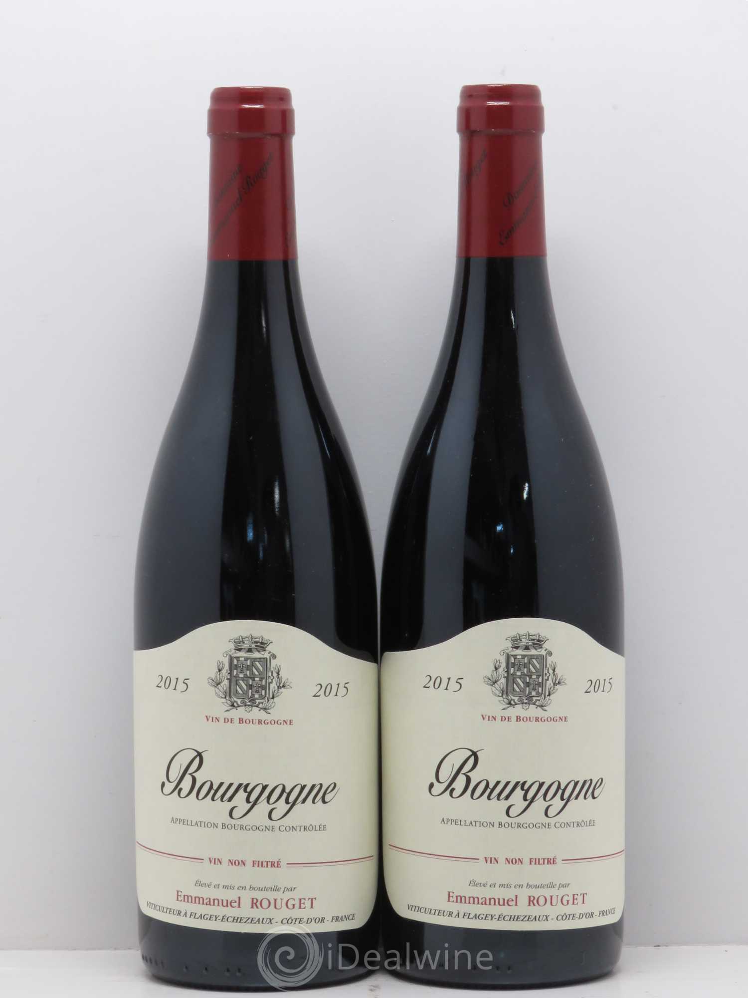 Bourgogne Emmanuel Rouget 2015 - Lot of 2 bottles - 0