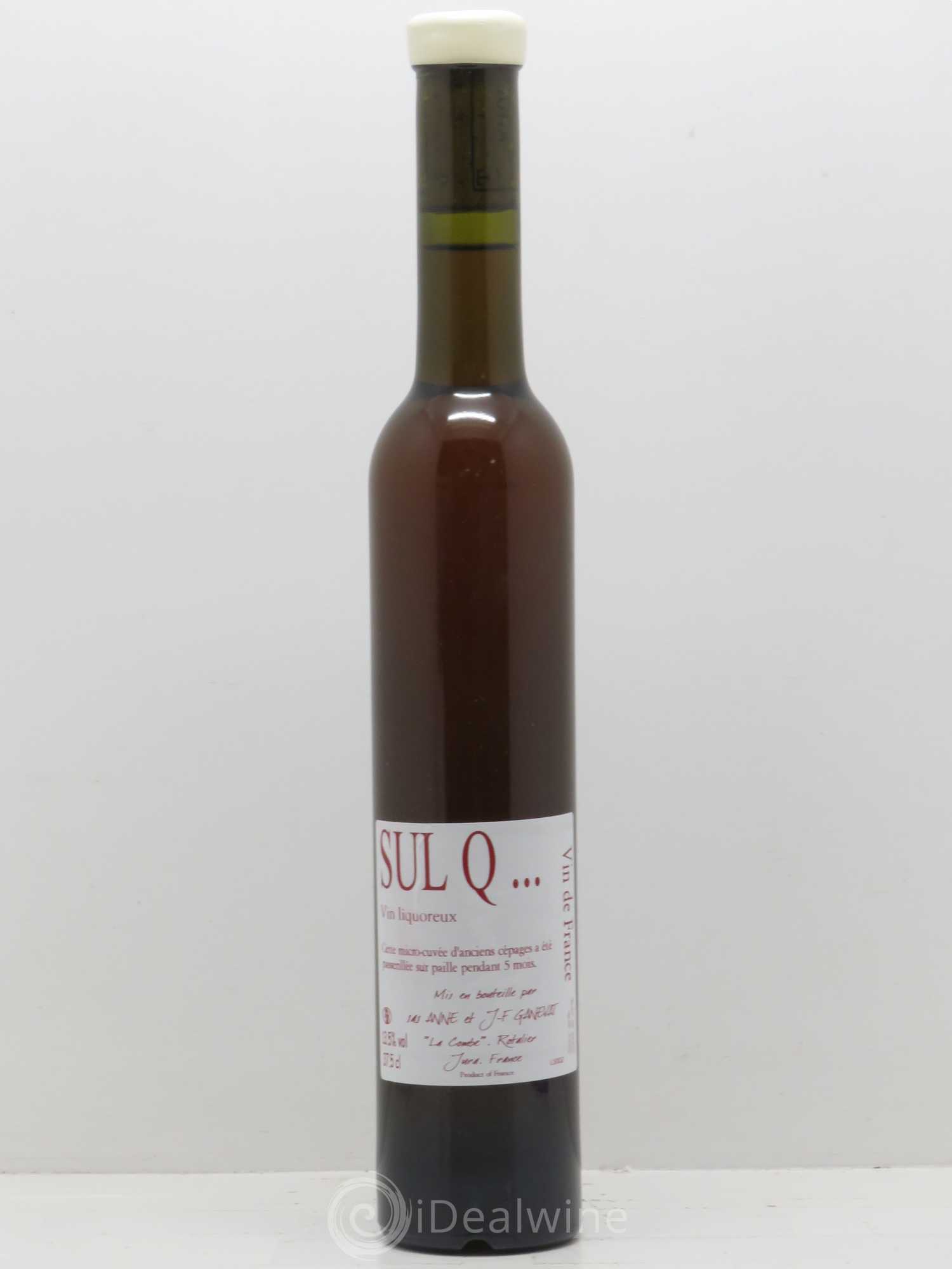 Vin de France Sul Q Anne et Jean François Ganevat - Lotto di 1 mezza bottiglia - 0