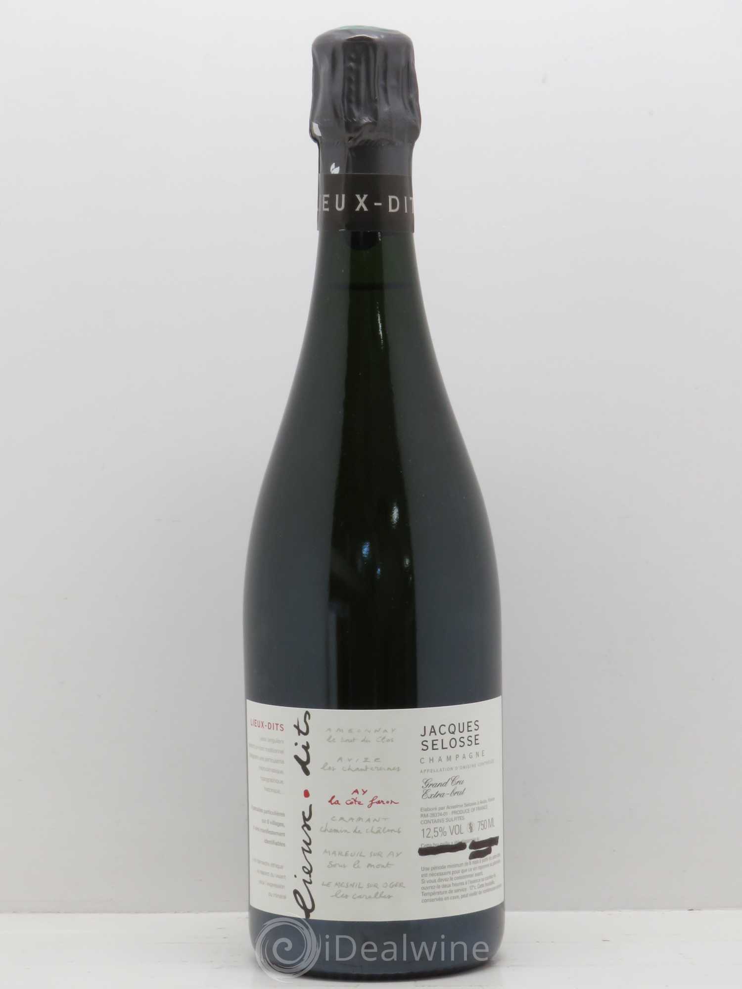 La Côte Faron Blanc de Noirs Grand Cru Extra-Brut Jacques Selosse - Lot de 1 bouteille - 0