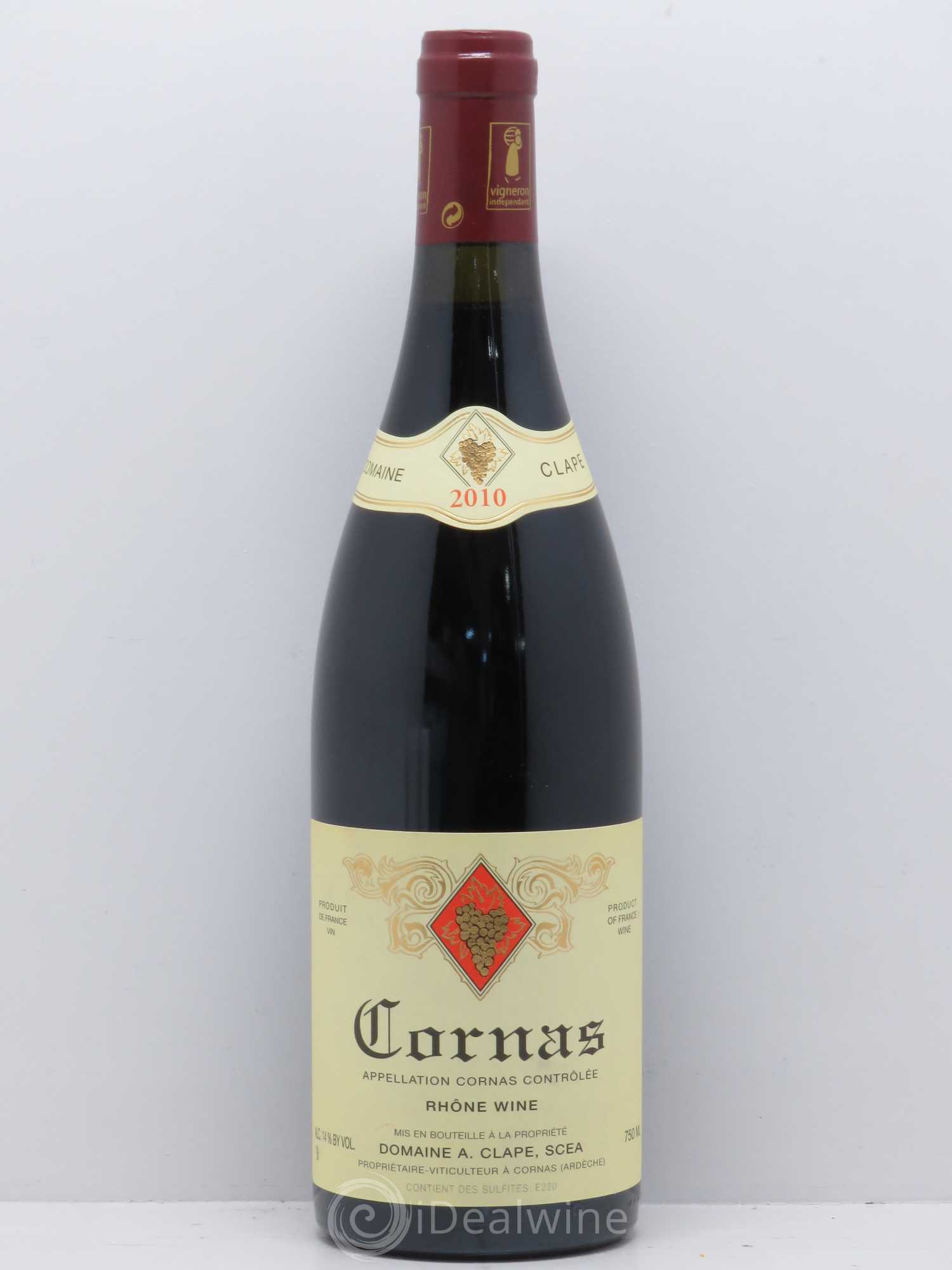 Cornas Auguste Clape 2010 - Lot de 1 bouteille - 0
