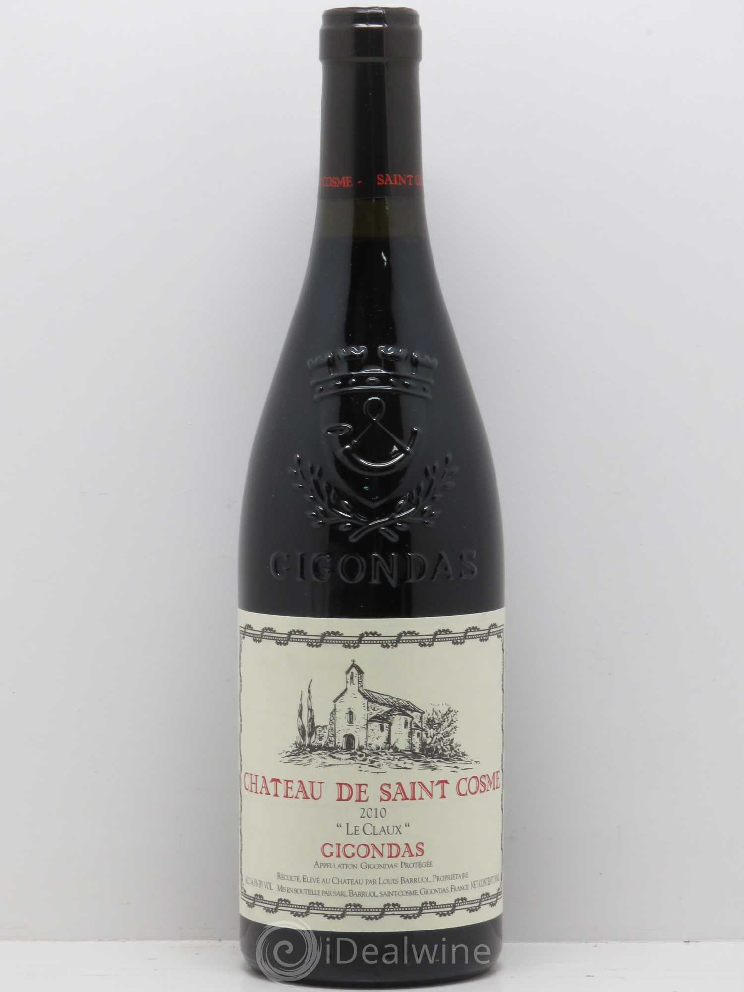 Gigondas Le Claux Saint Cosme 2010 - Lot de 1 bouteille - 0