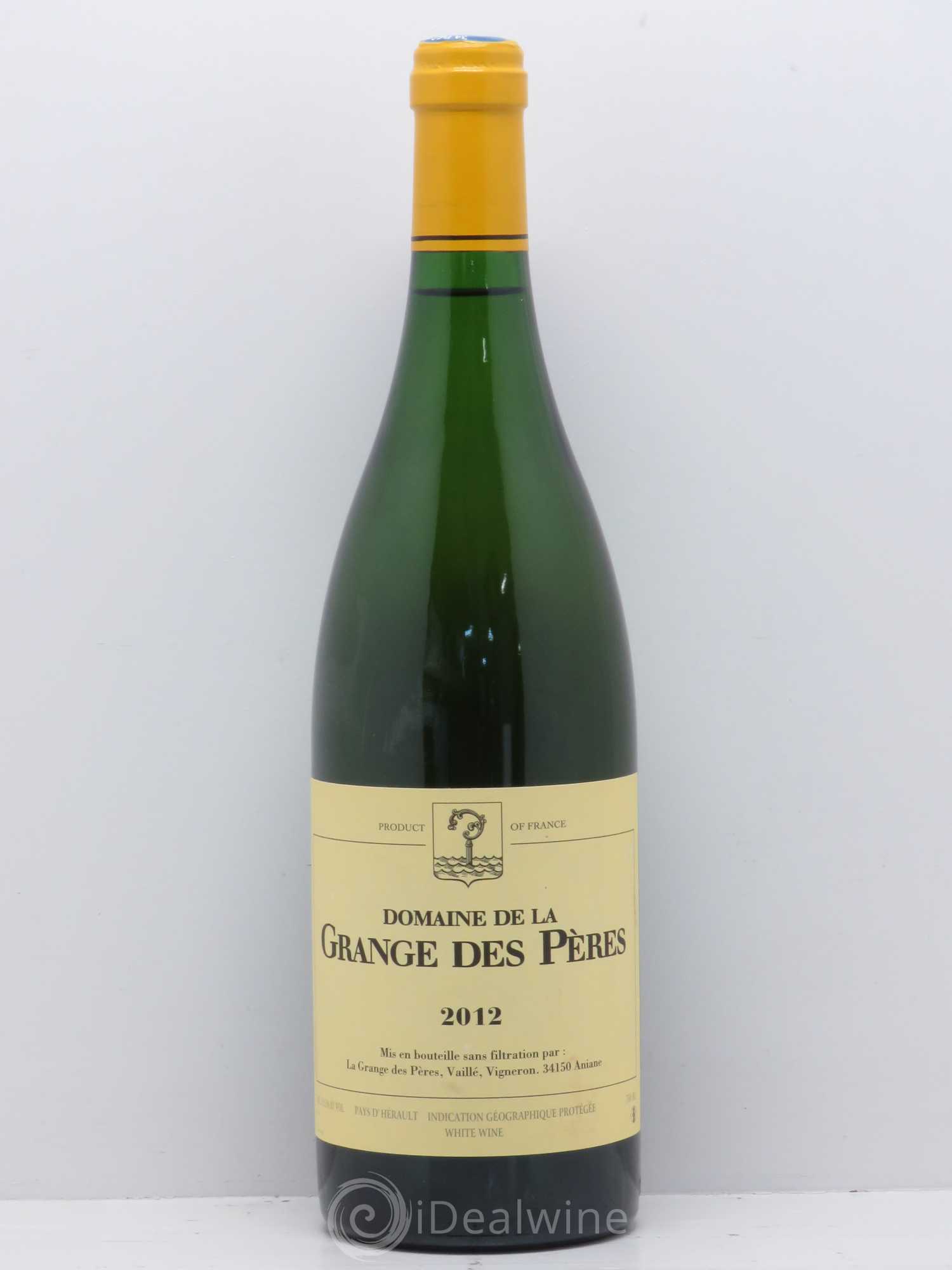 Pays d'Hérault Grange des Pères Laurent Vaillé 2012 - Lot de 1 bouteille - 0